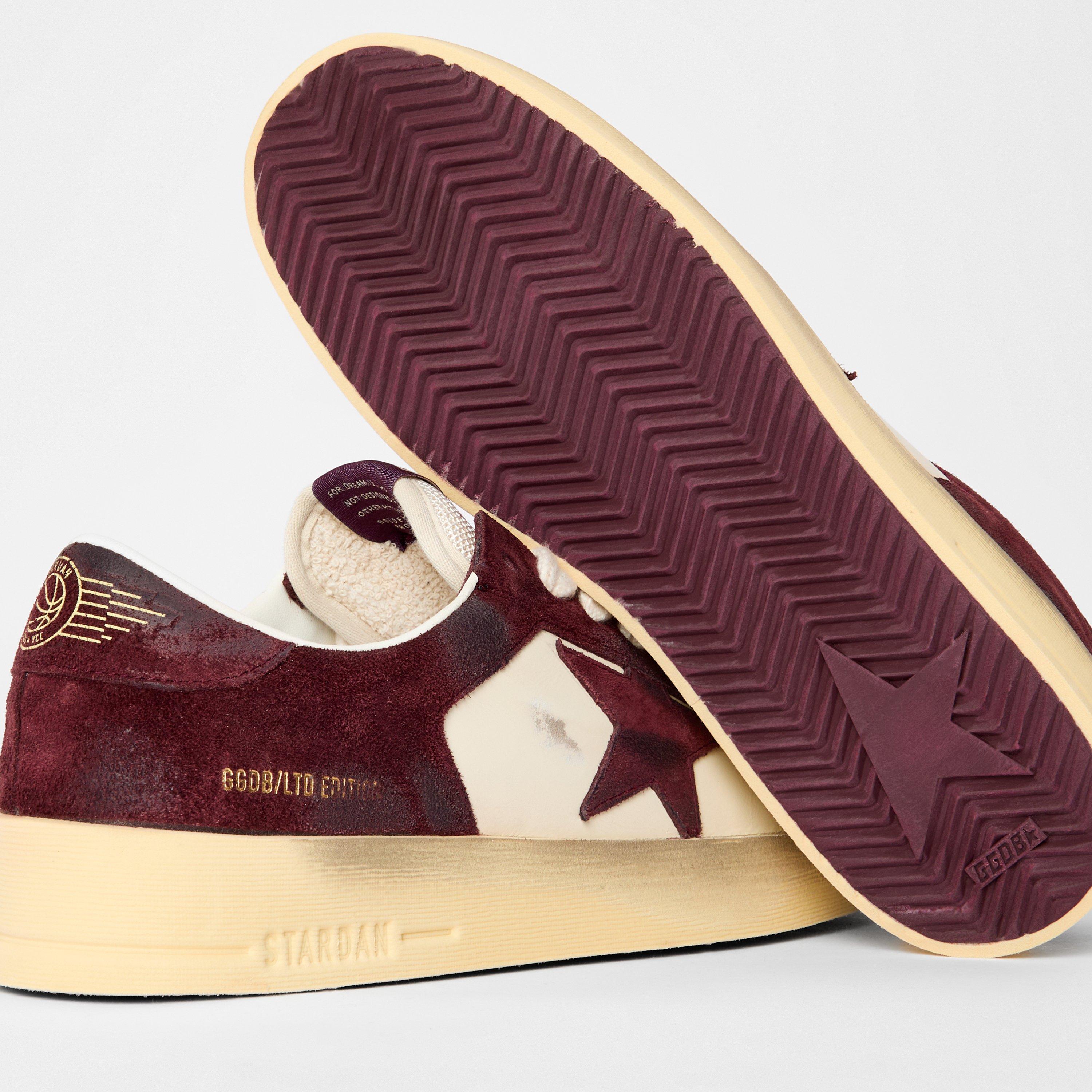 Bordeaux/Crem - Golden Goose - Stardan - 4