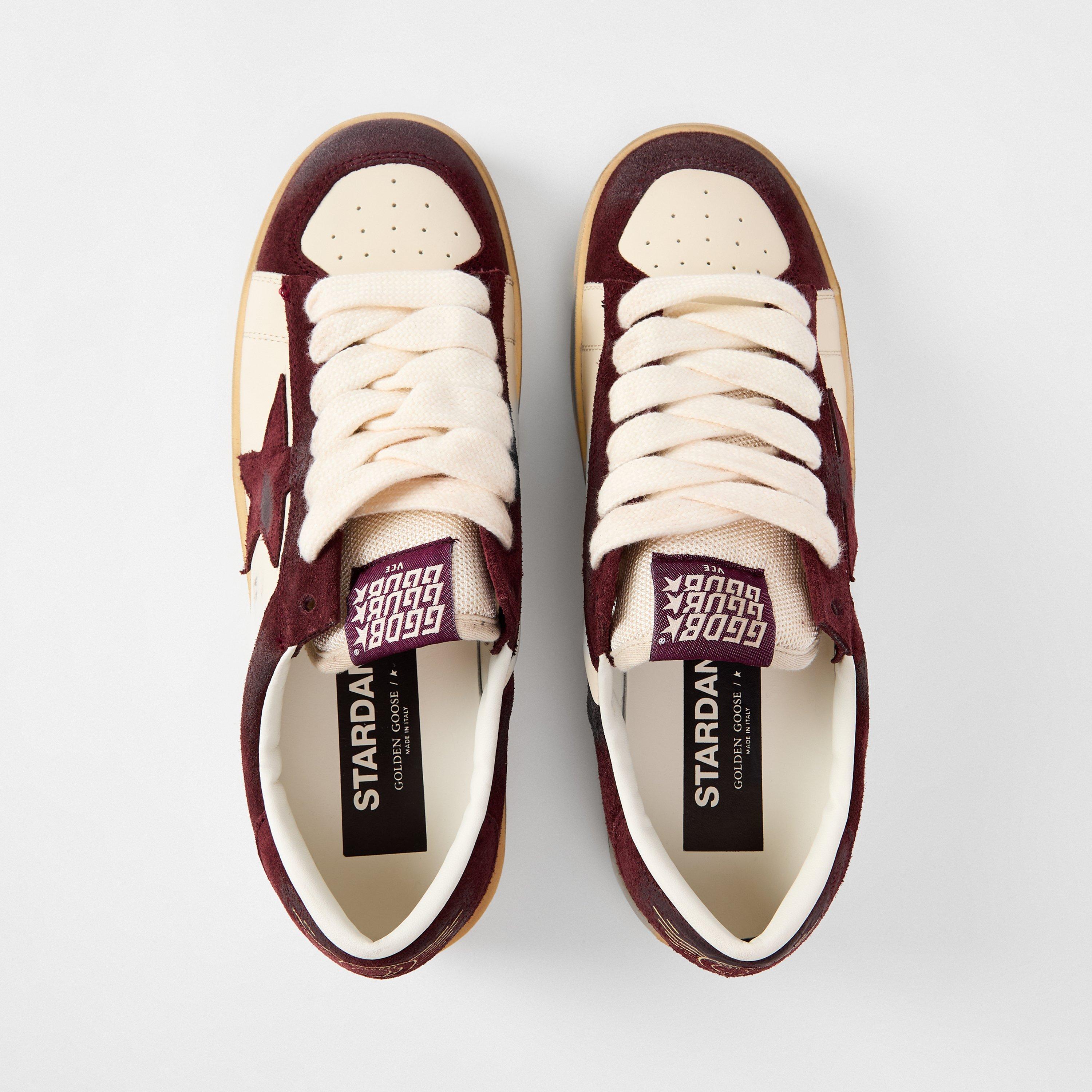 Bordeaux/Crem - Golden Goose - Stardan - 5