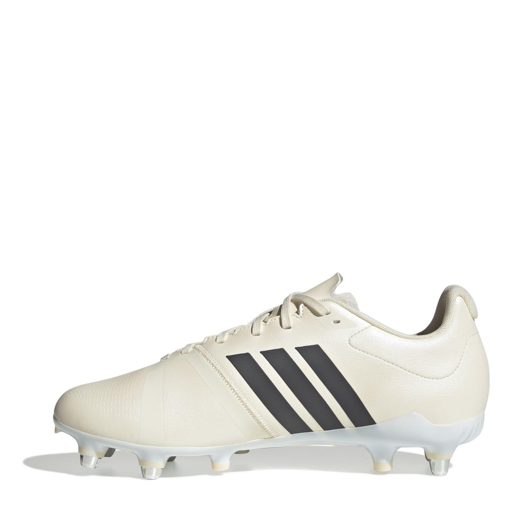 White/Black - adidas - Adizero RS15 Rise Womens Soft Ground Rugby Boots - 2