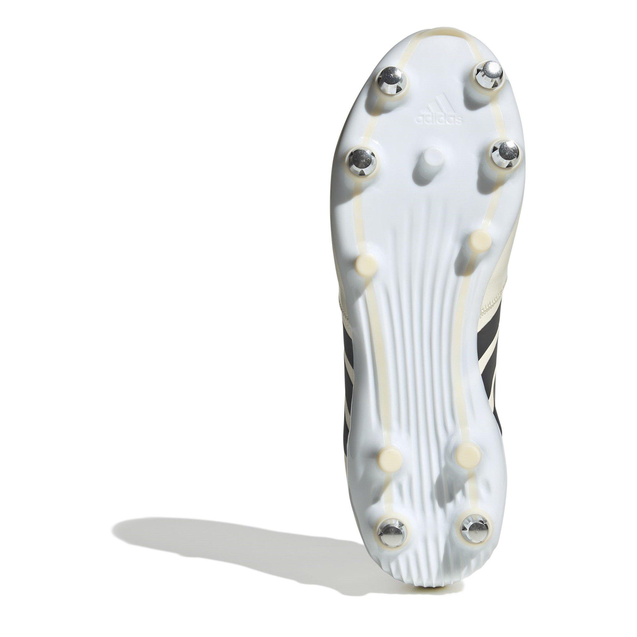 White/Black - adidas - Adizero RS15 Rise Womens Soft Ground Rugby Boots - 6