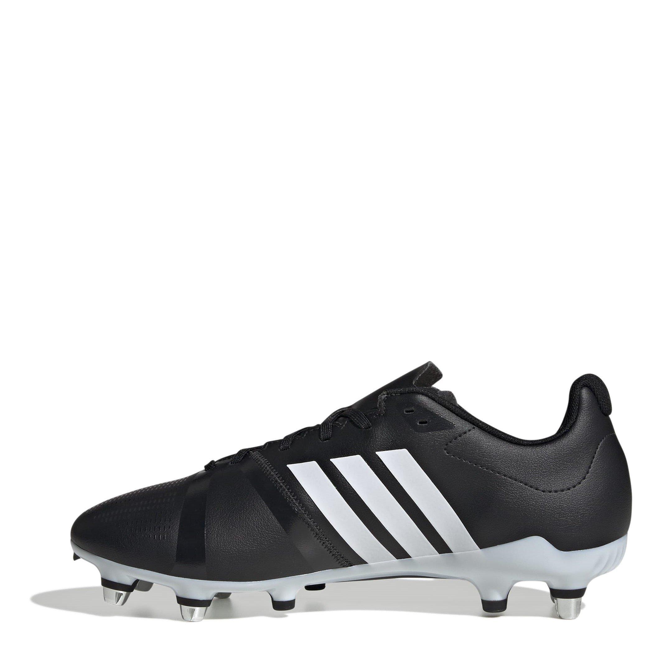 Schwarz/Weiß - adidas - Adizero RS15 Rise Womens Soft Ground Rugby Boots - 2