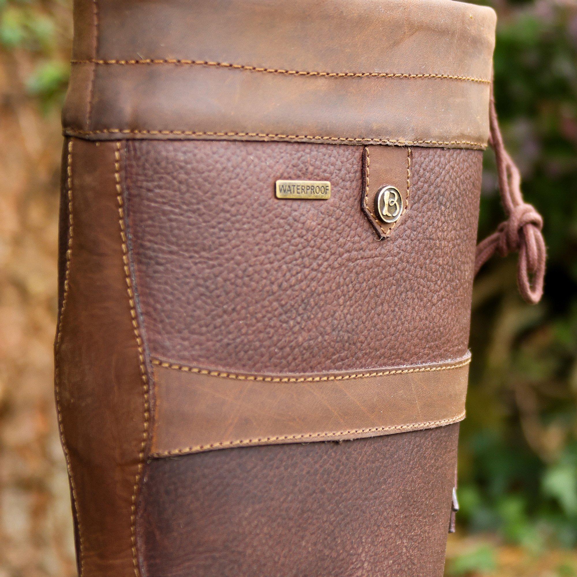 Chocolate/Tan - Brogini - Pembroke Classic Country Boots - 8