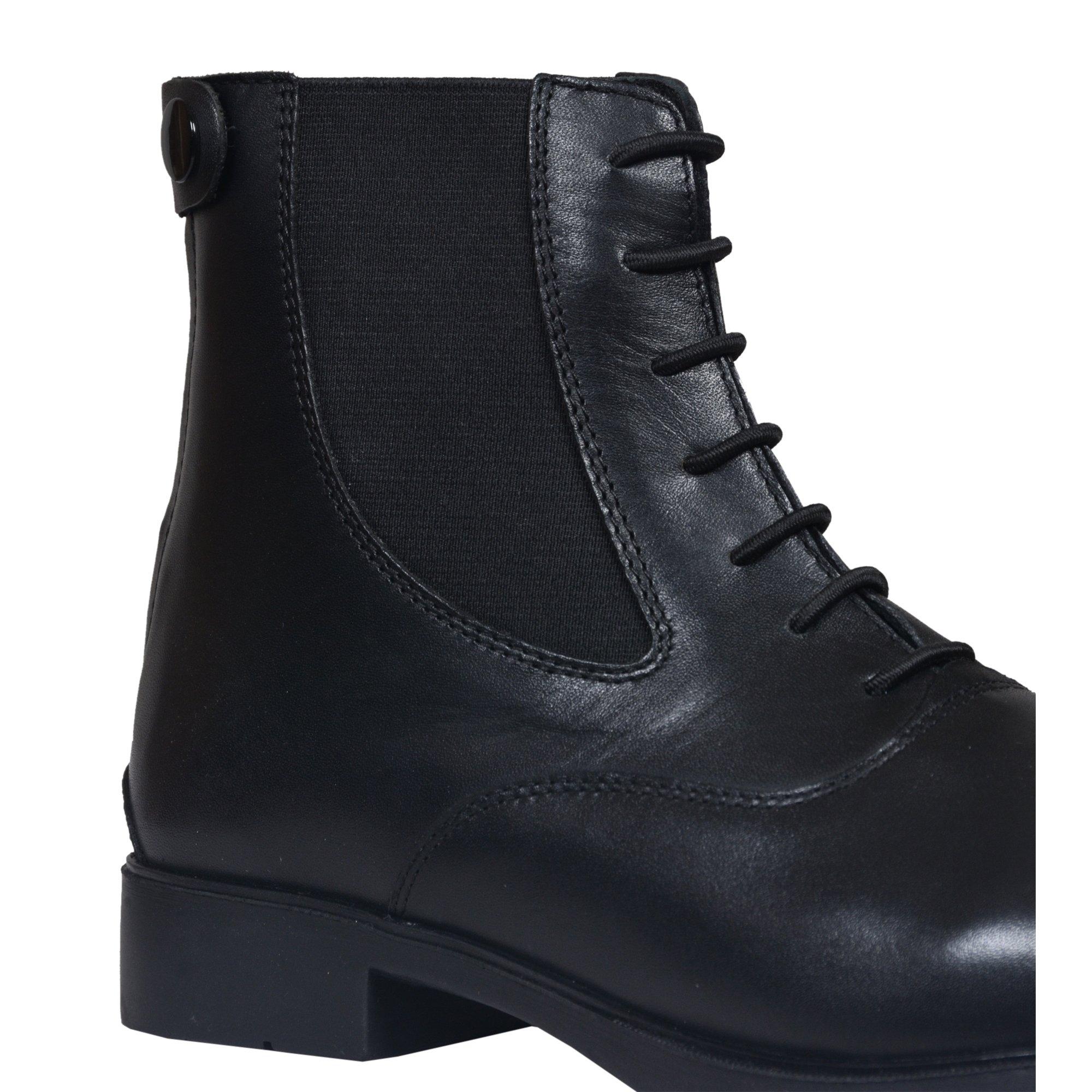 Black - Requisite - Tulsi leather zipper Bt Ld61 - 4