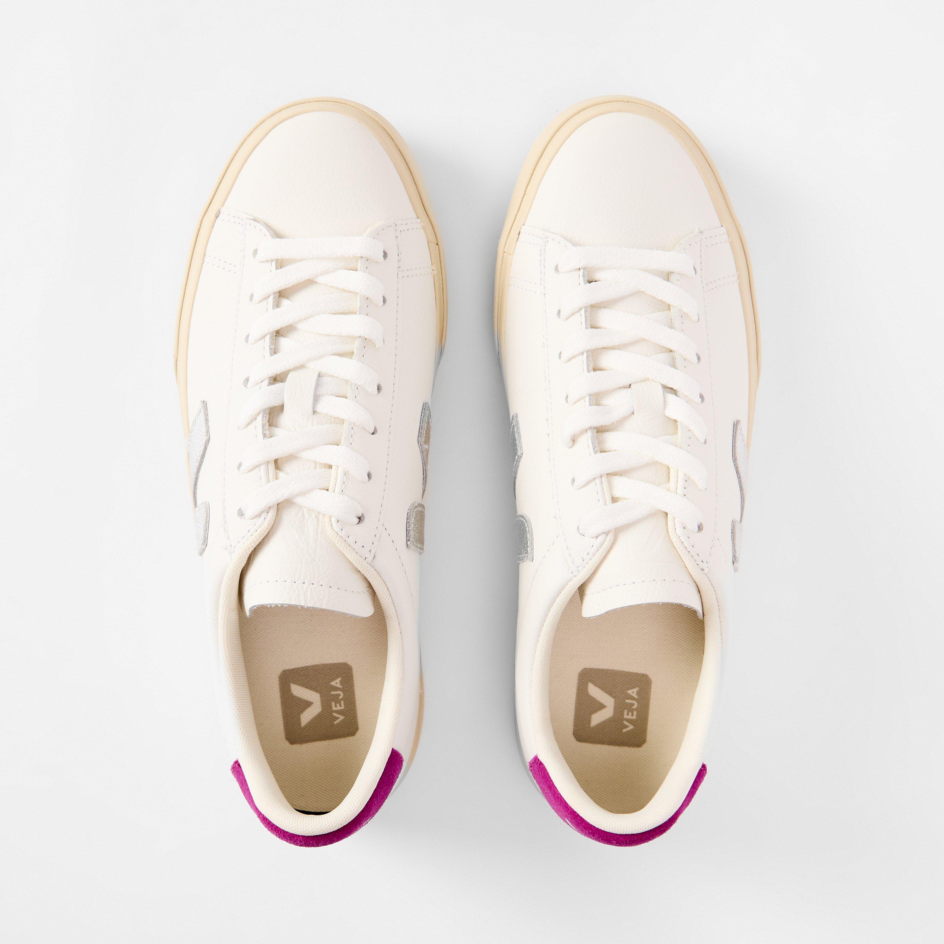 Wht/Silv/Violet - Veja - Campo Trainers - 5