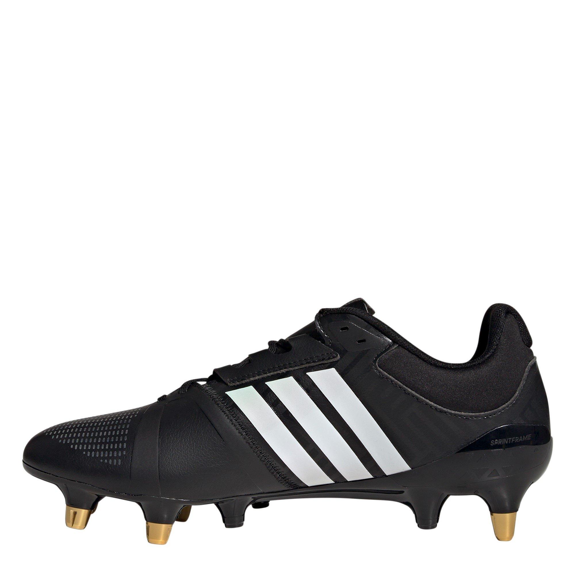 Black/White - adidas - RS15 Avaglide Womens Soft Ground Rugby Boots - 2