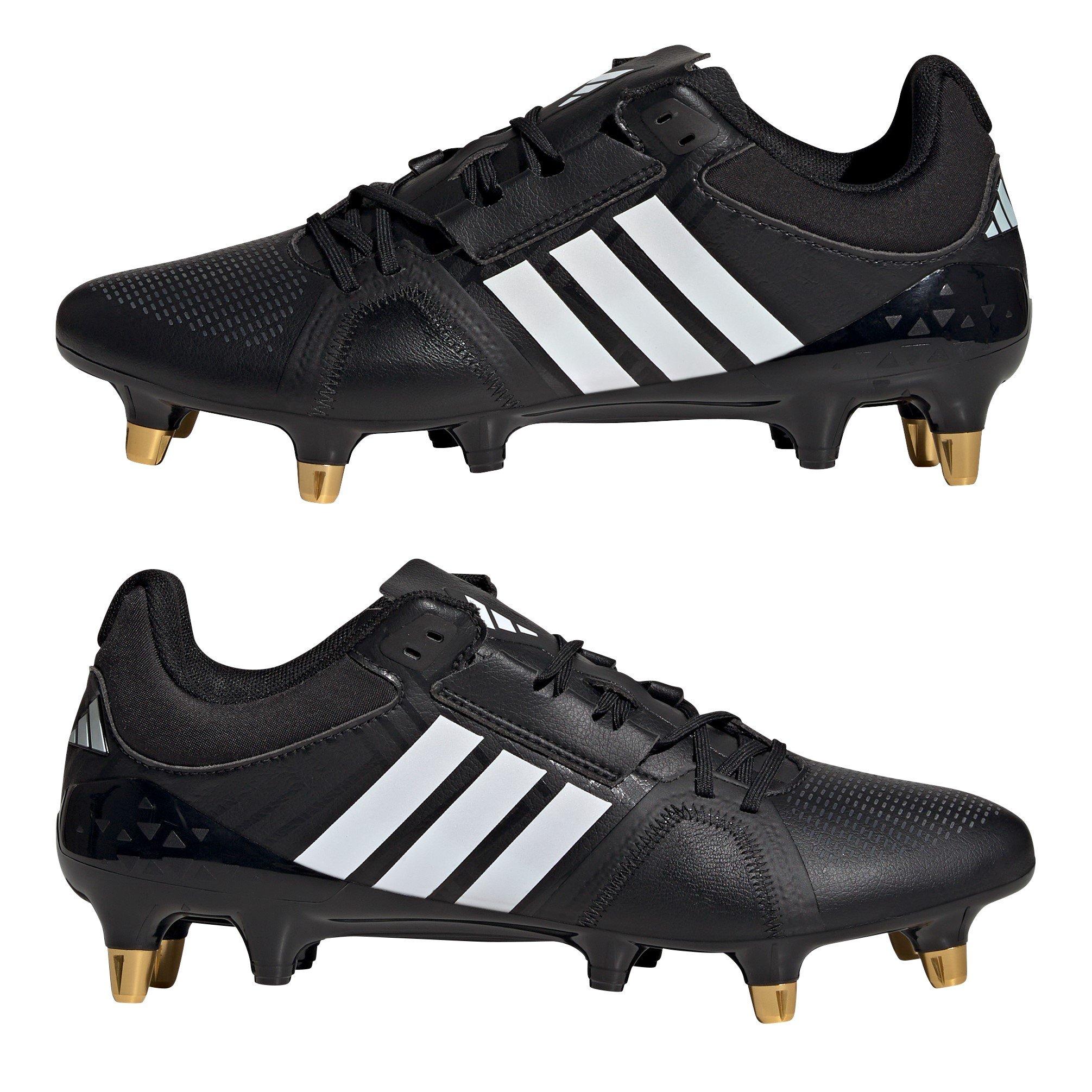 Black/White - adidas - RS15 Avaglide Womens Soft Ground Rugby Boots - 9