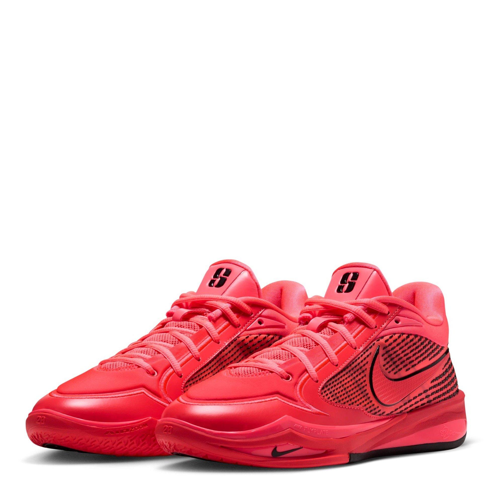 Bright Crimson - Nike - Women's Basketball Trainers - 4