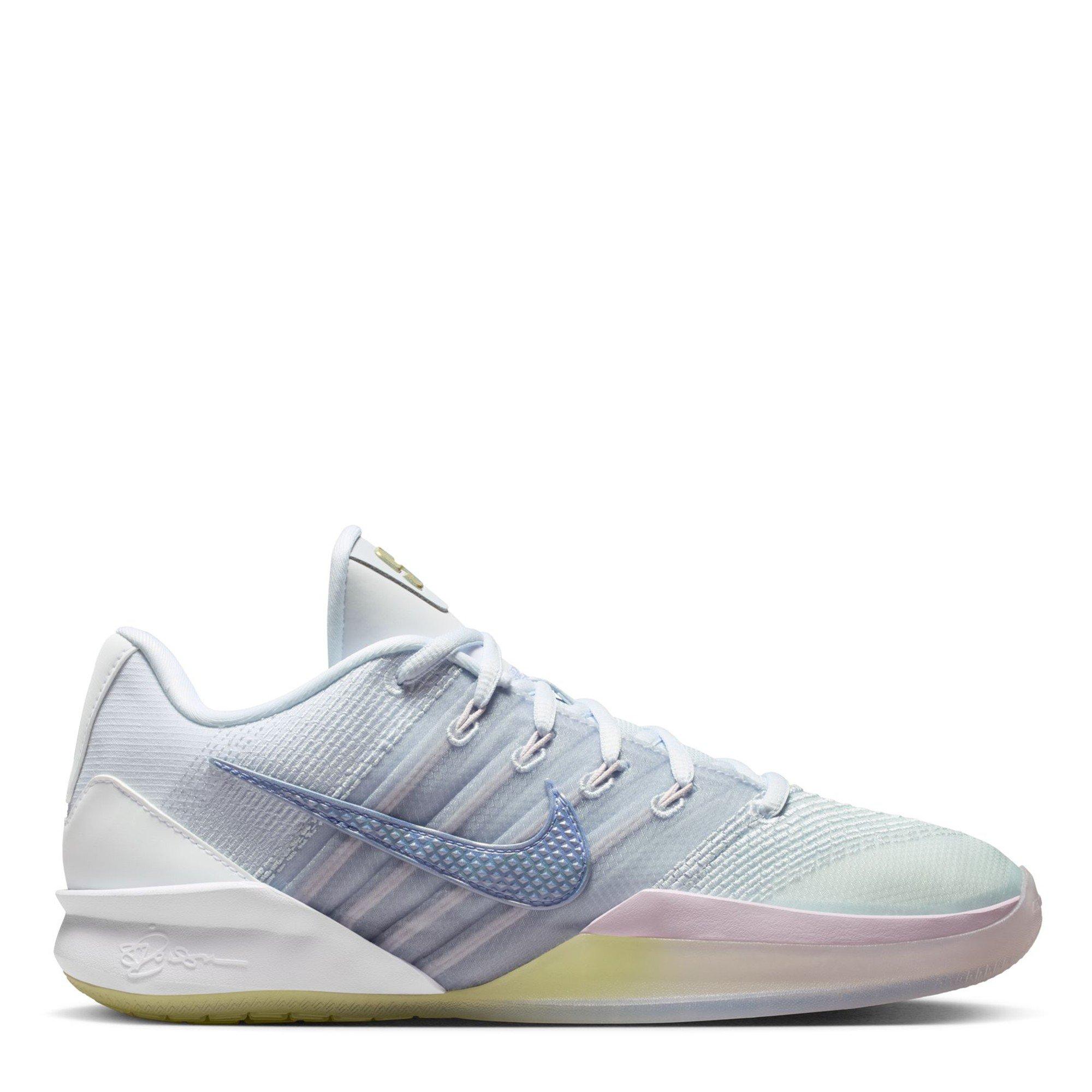 Wht/Grey/Purp - Nike - Women's Basketball Trainers - 1