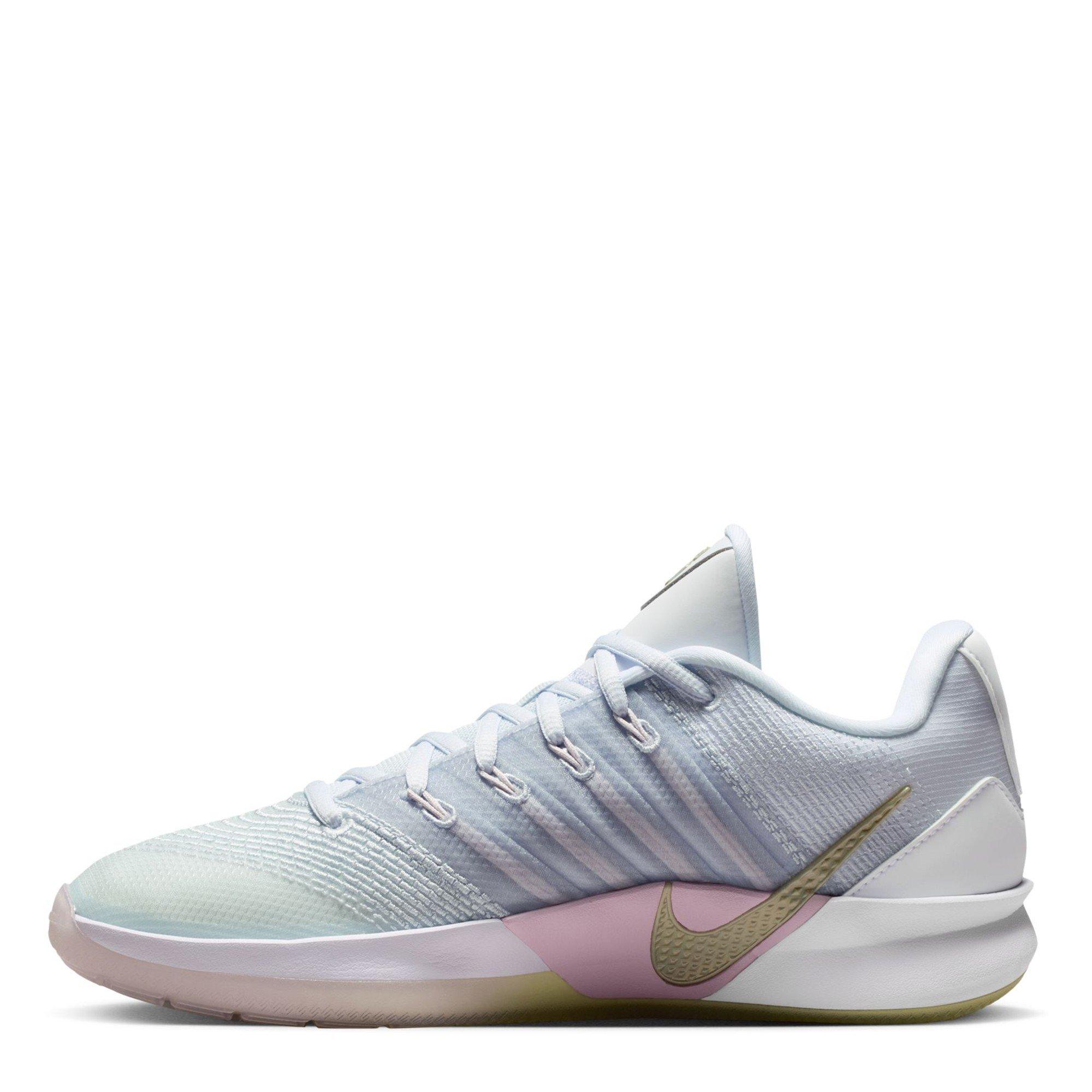 Wht/Grey/Purp - Nike - Women's Basketball Trainers - 2