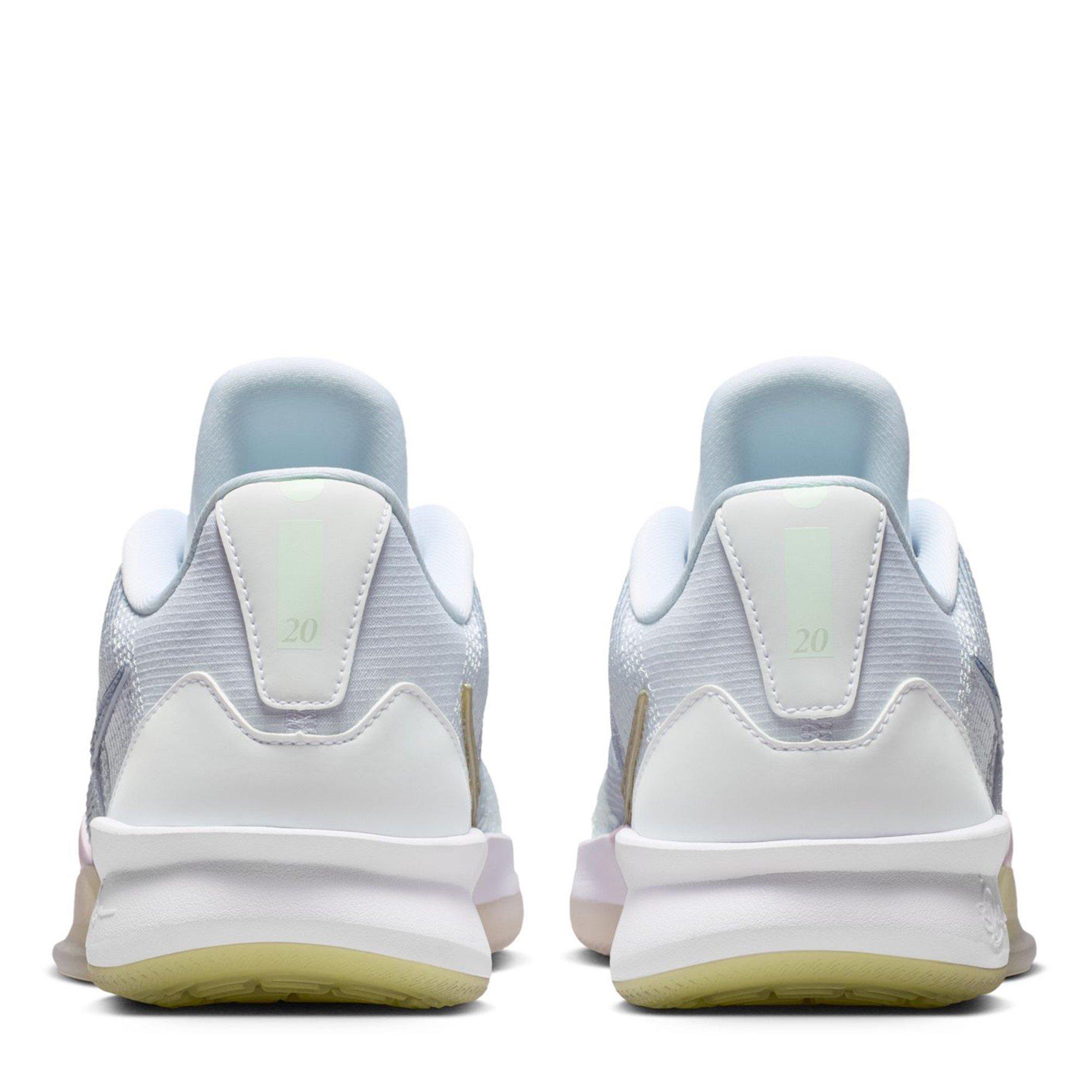 Wht/Grey/Purp - Nike - Women's Basketball Trainers - 5