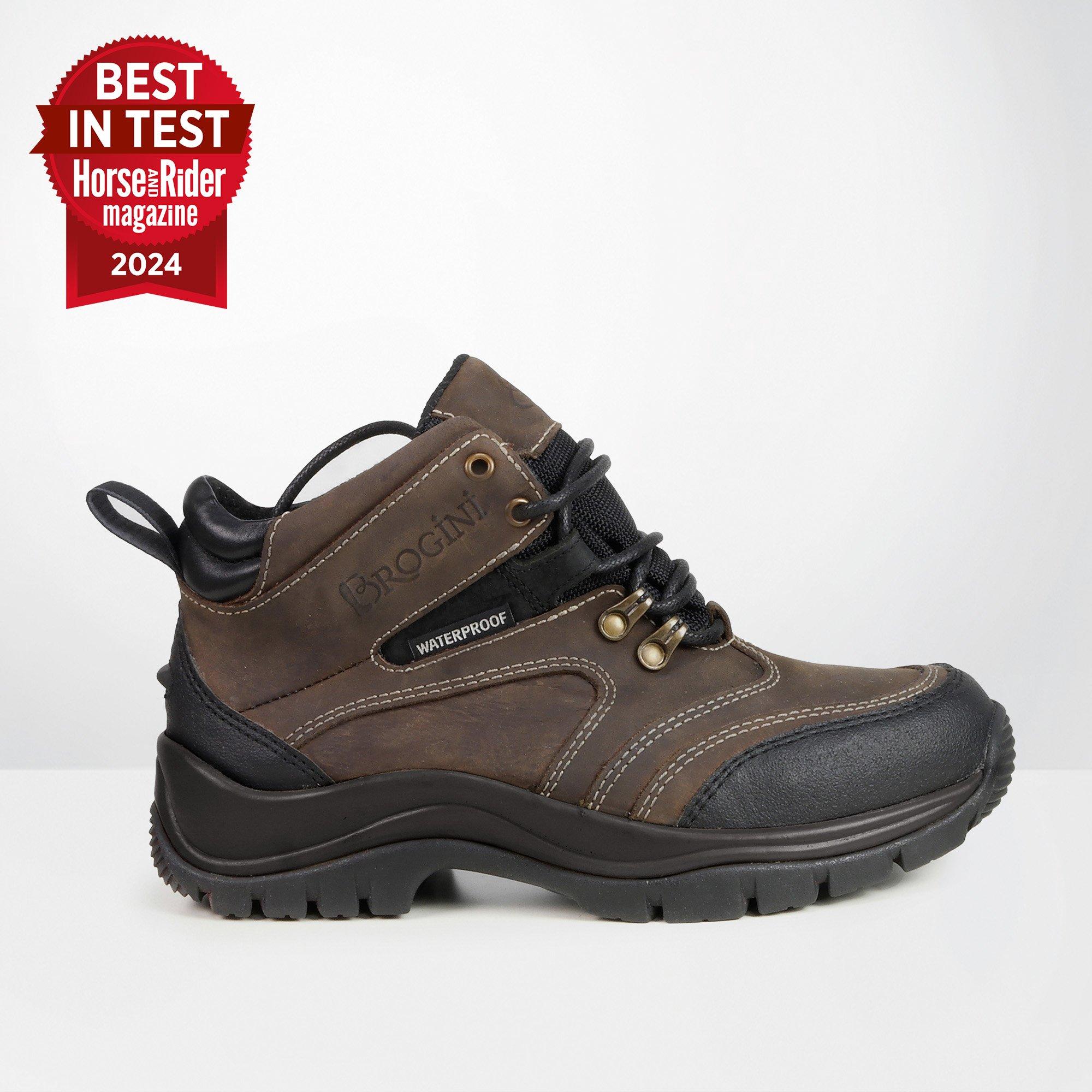 Brown - Brogini - Montiere Heavy-Duty Waterproof Yard Boots - 1