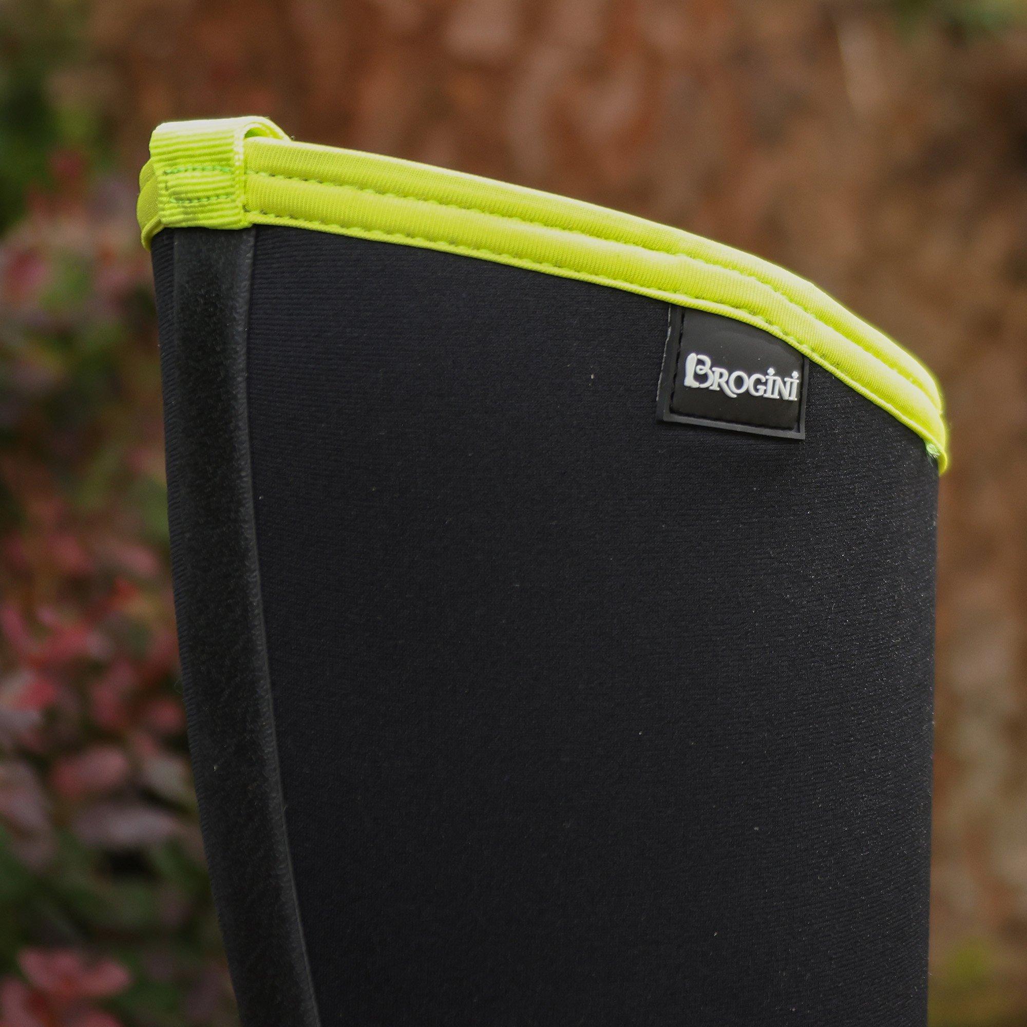 Negro/Lima - Brogini - Belmont Waterproof Mid-Calf Muck Boots - 4