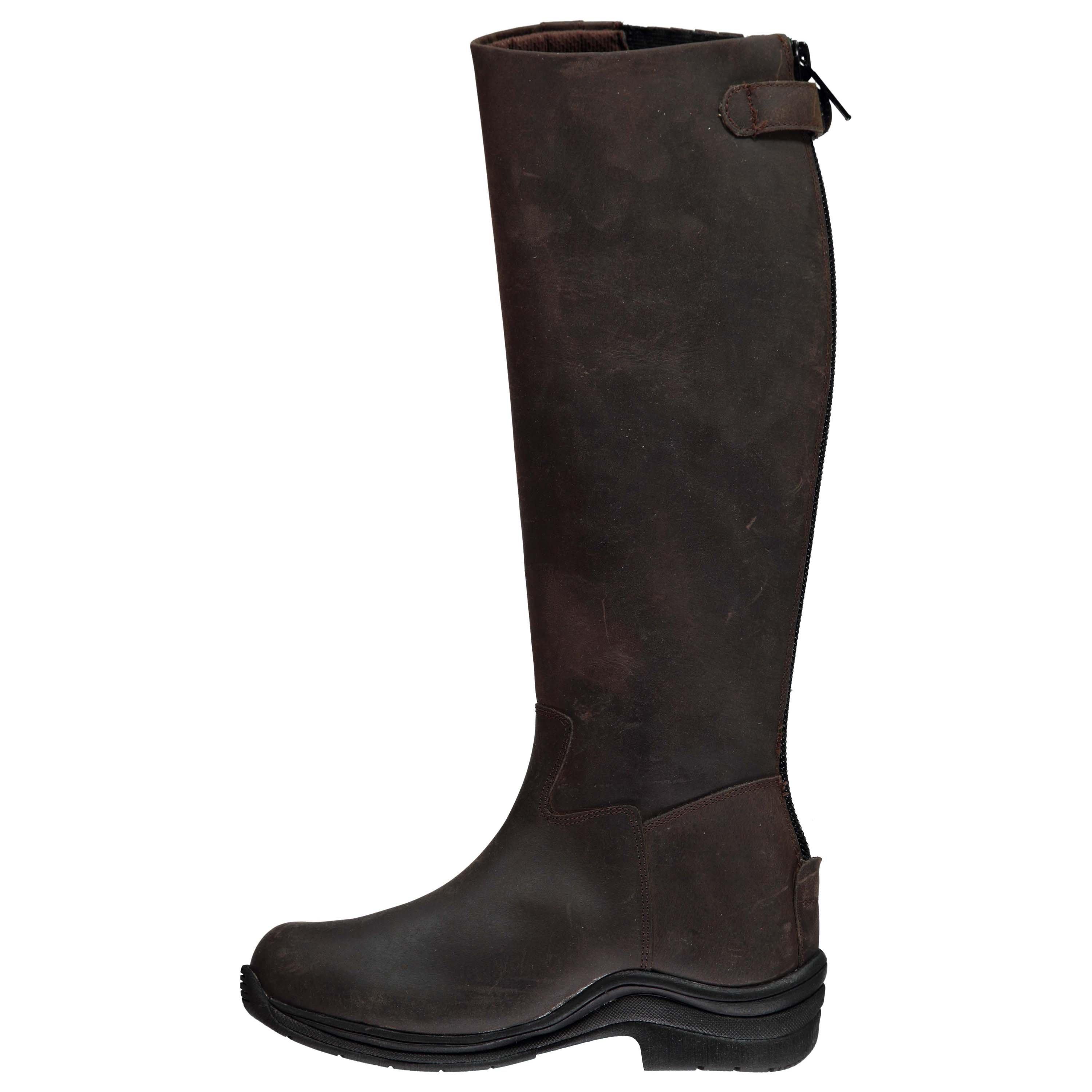 Marron - Toggi - Calgary Long Riding Boots - 3