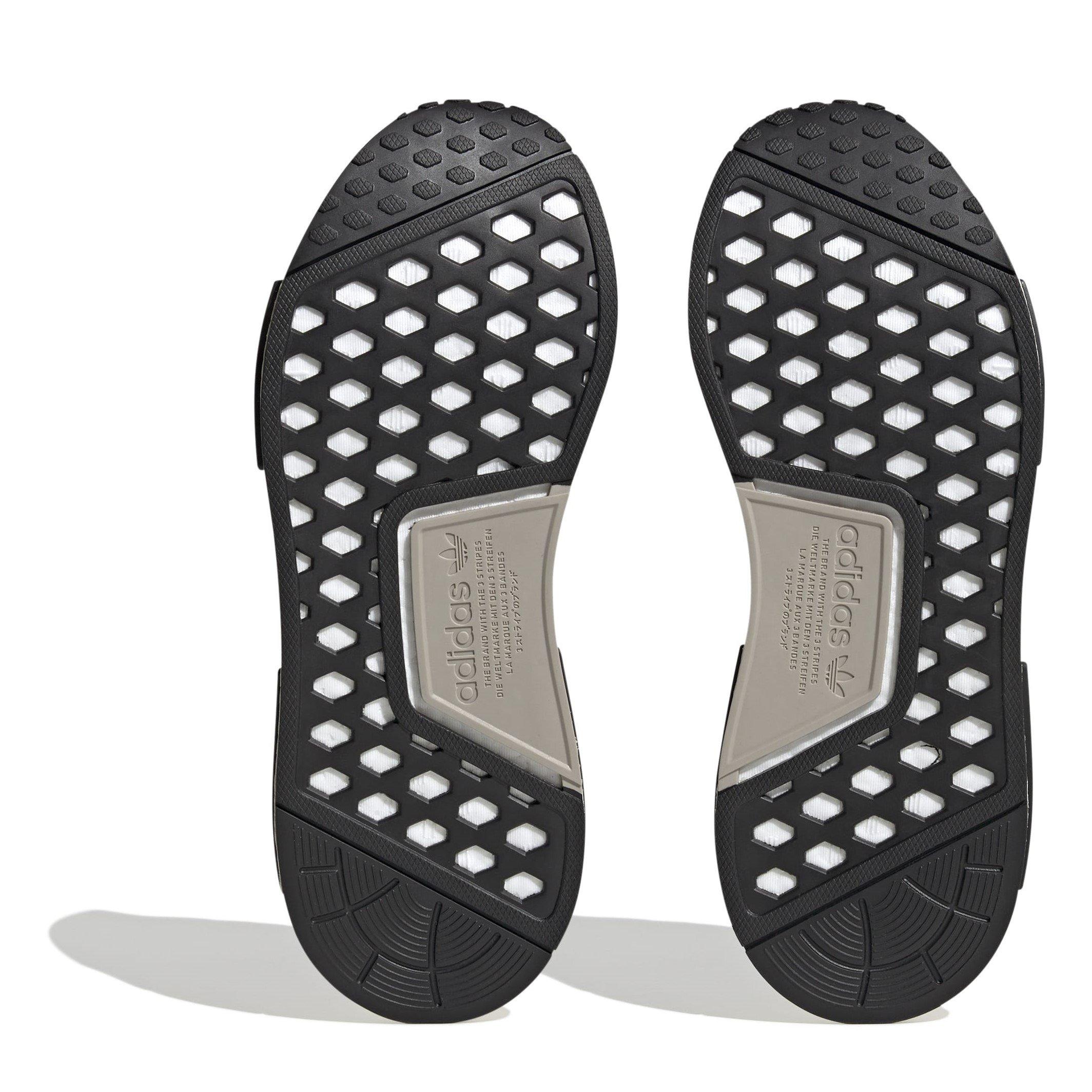 nmd r1 3 stripes black
