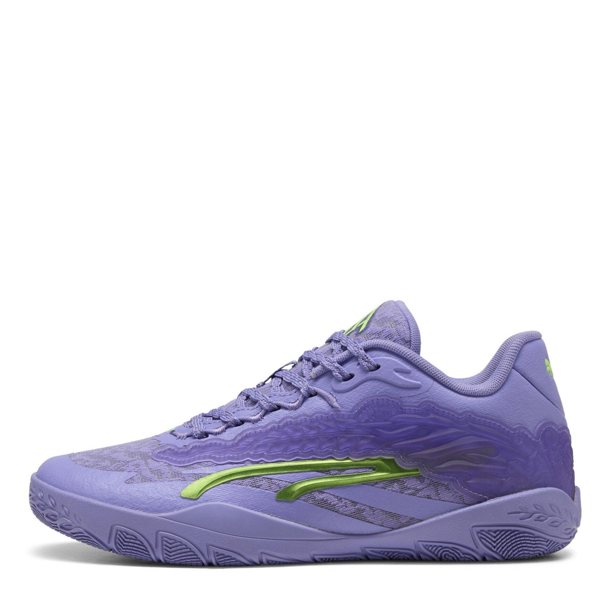 Lavender Alert - Puma - Puma Stewie 3 Lace Em Up Basketball Trainers Womens - 2