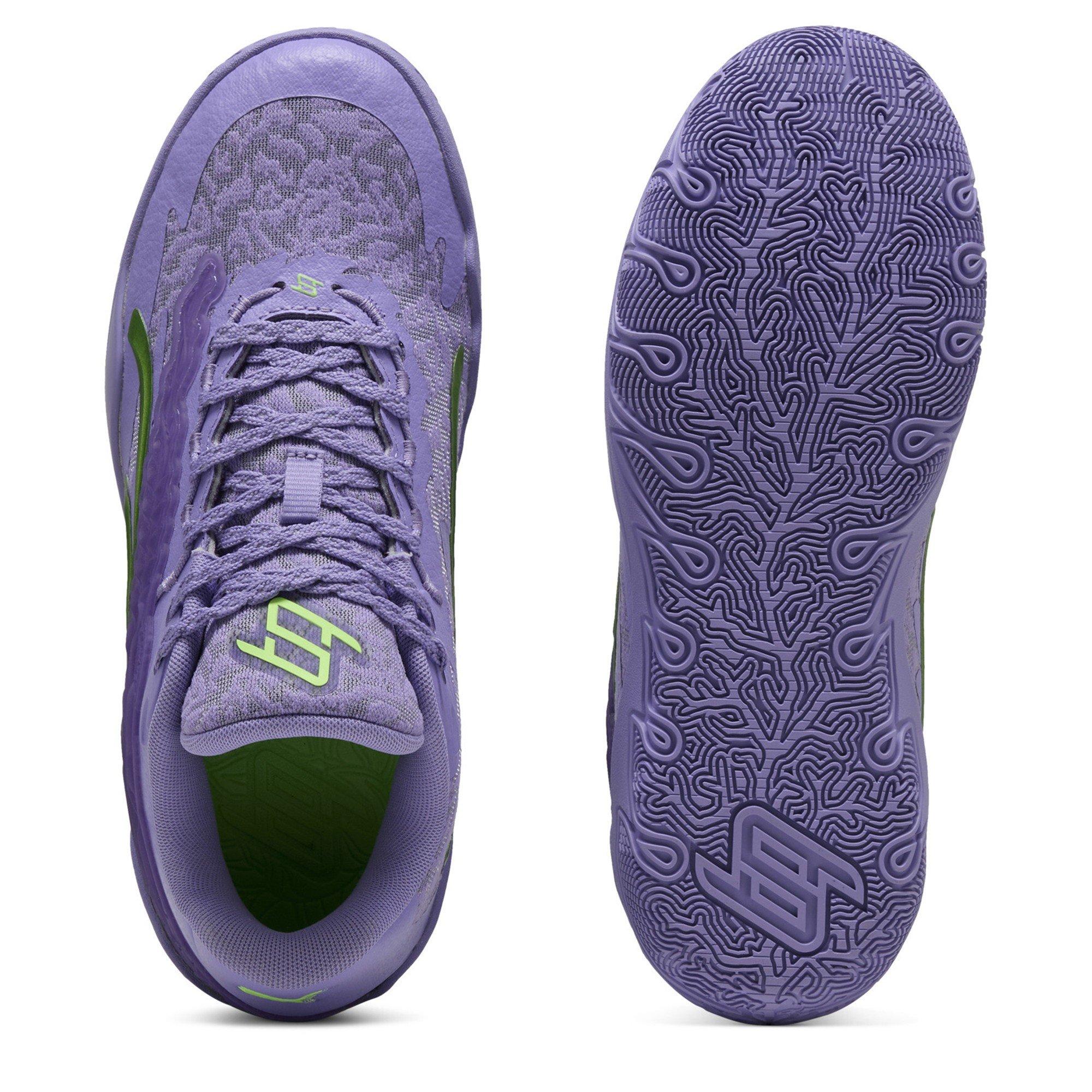 Lavender Alert - Puma - Puma Stewie 3 Lace Em Up Basketball Trainers Womens - 4