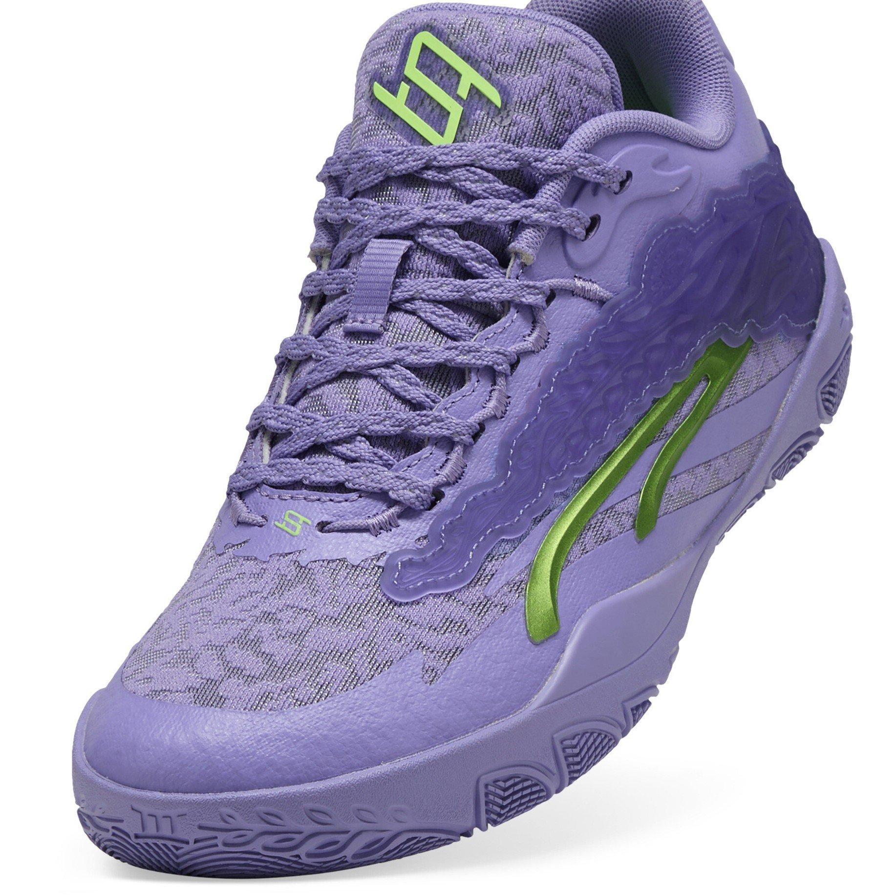 Lavender Alert - Puma - Puma Stewie 3 Lace Em Up Basketball Trainers Womens - 8