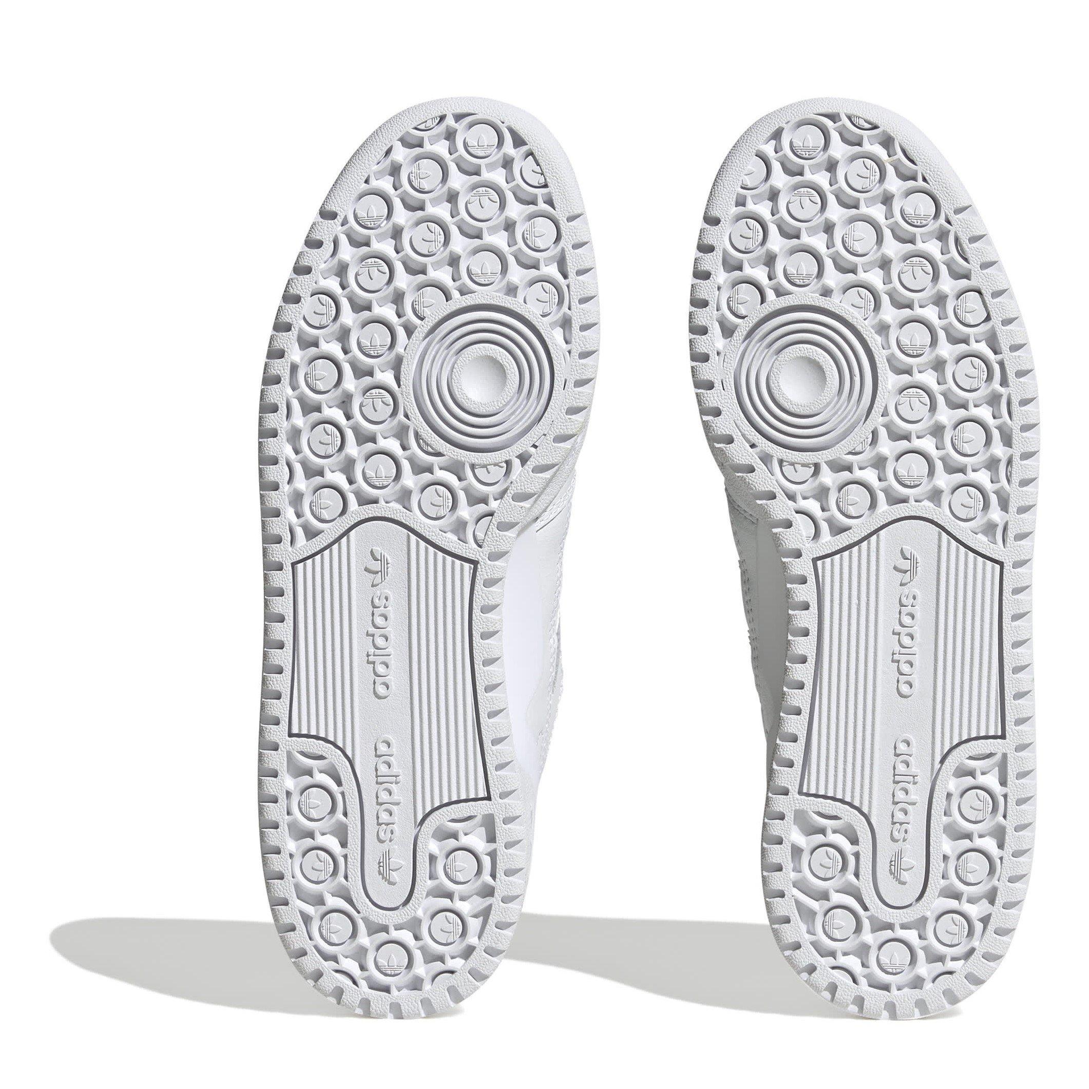 White - adidas Originals - Forum Low Basketball Trainers - 6