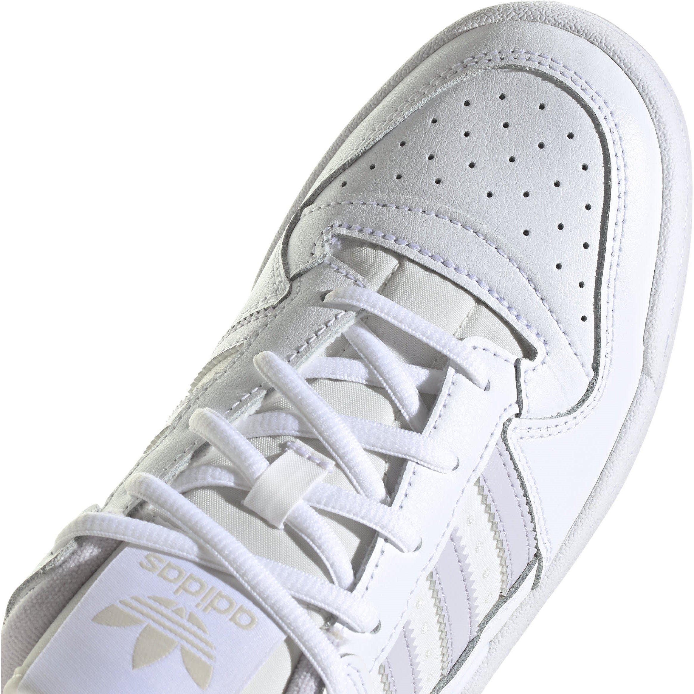 White - adidas Originals - Forum Low Basketball Trainers - 7