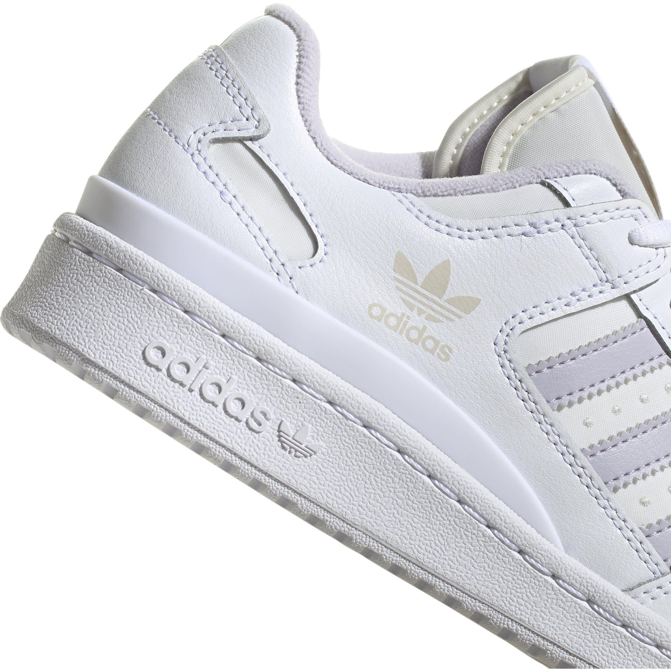 White - adidas Originals - Forum Low Basketball Trainers - 8