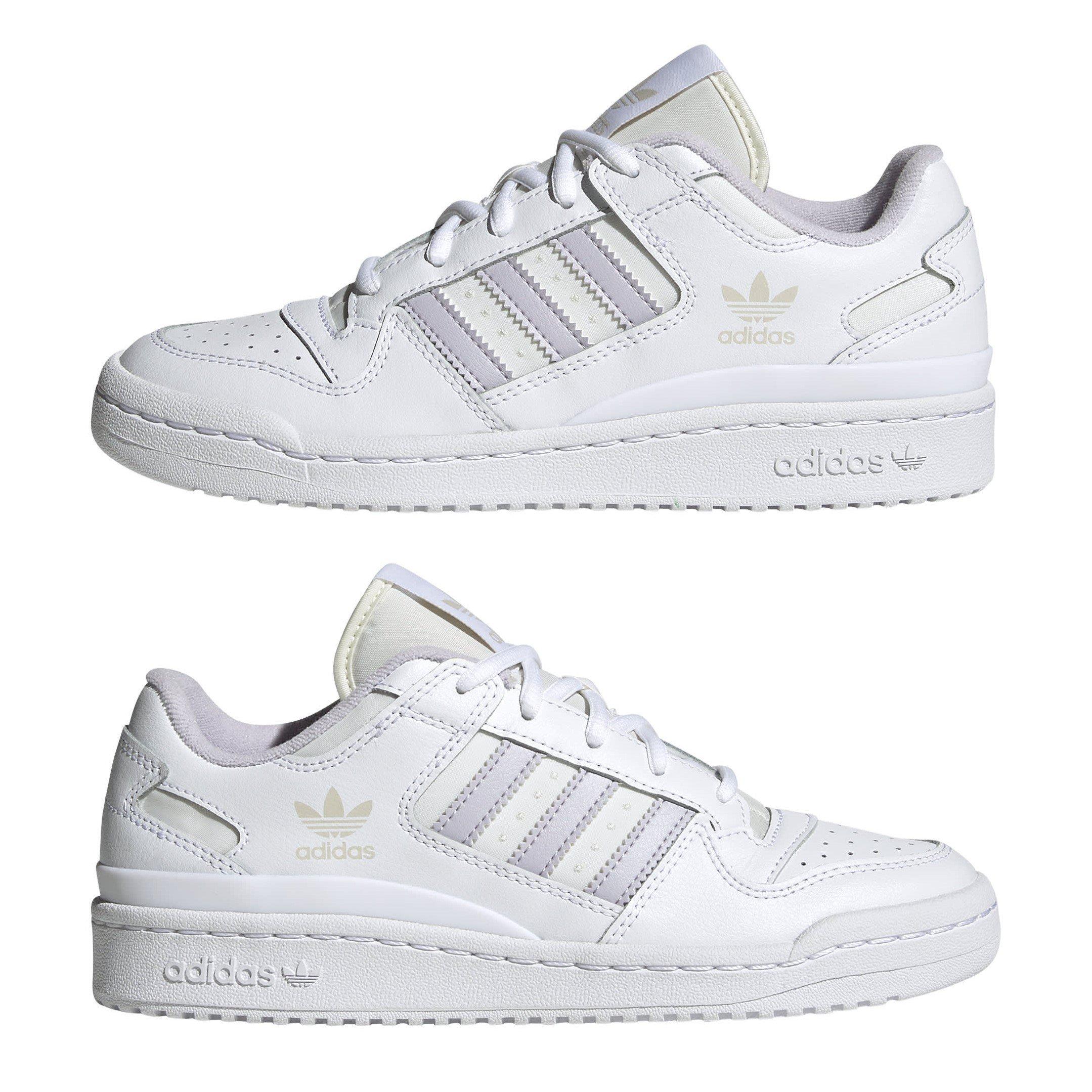 White - adidas Originals - Forum Low Basketball Trainers - 9