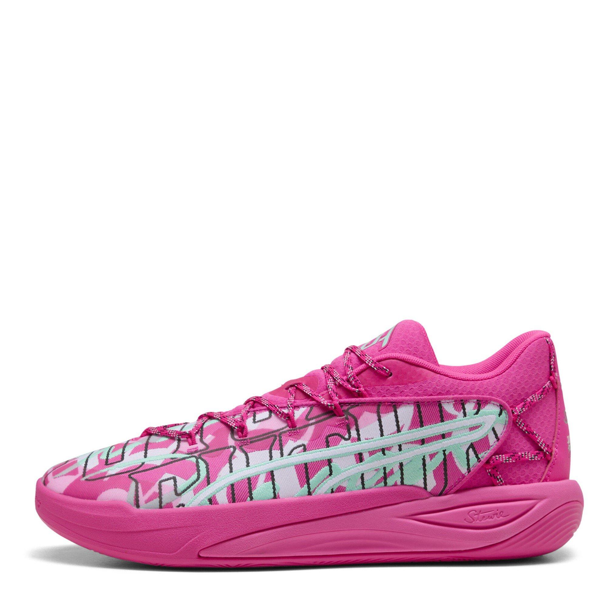 Peppermin - Puma - Women's Stewie 4 Timeless Basketball Trainers - 2