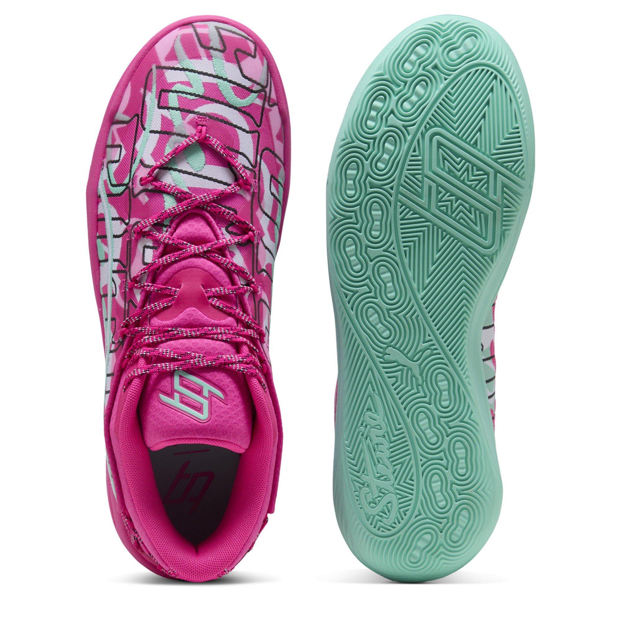 Peppermin - Puma - Women's Stewie 4 Timeless Basketball Trainers - 4