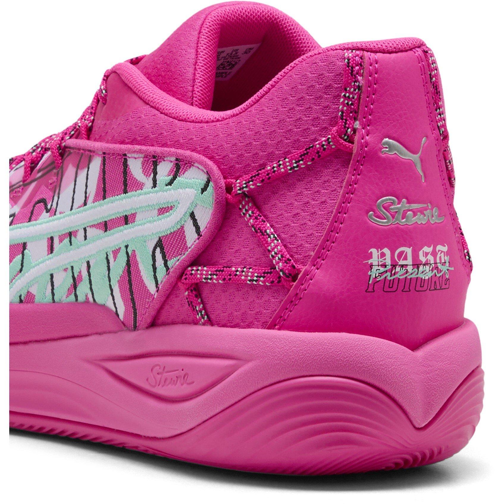 Peppermin - Puma - Women's Stewie 4 Timeless Basketball Trainers - 6