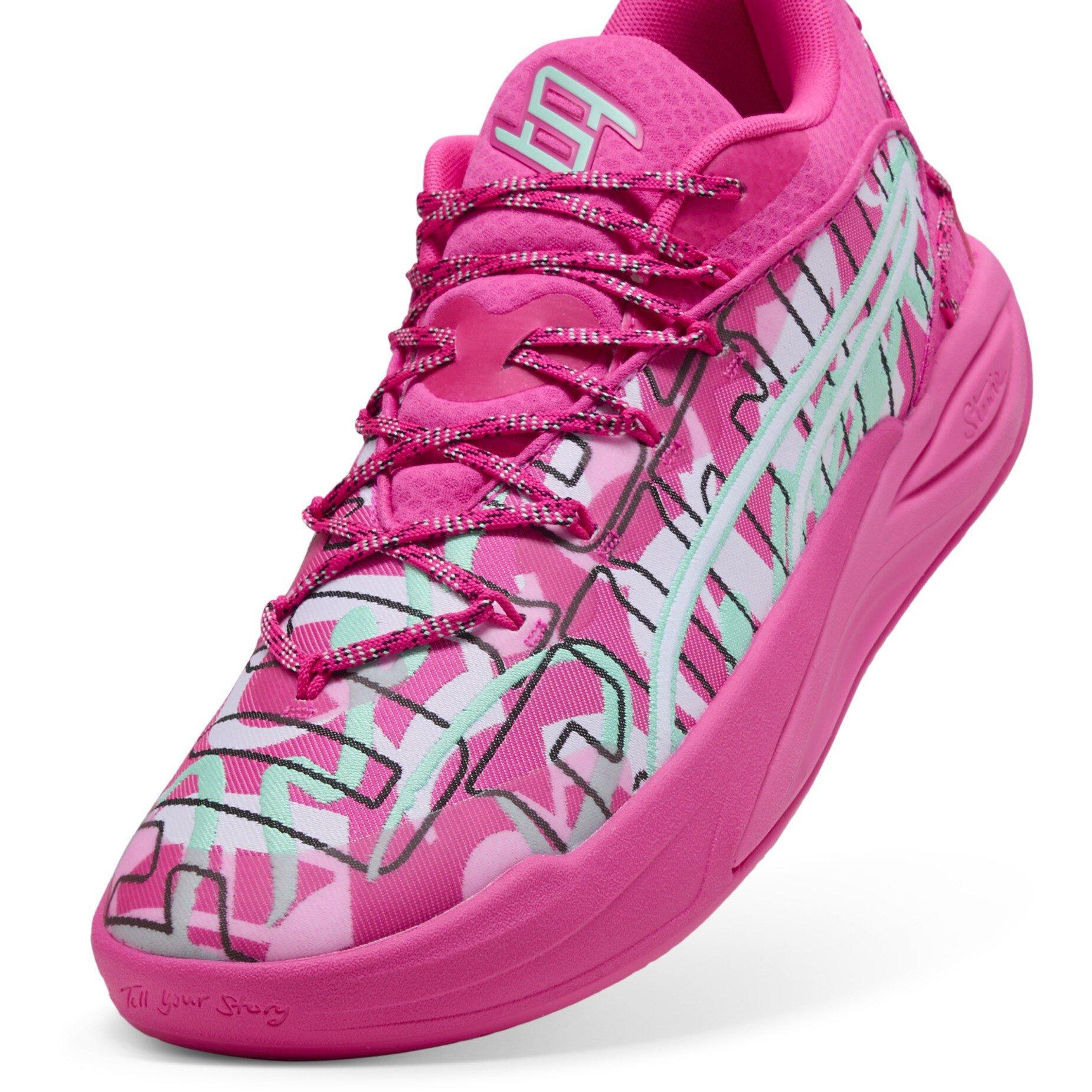 Peppermin - Puma - Women's Stewie 4 Timeless Basketball Trainers - 8