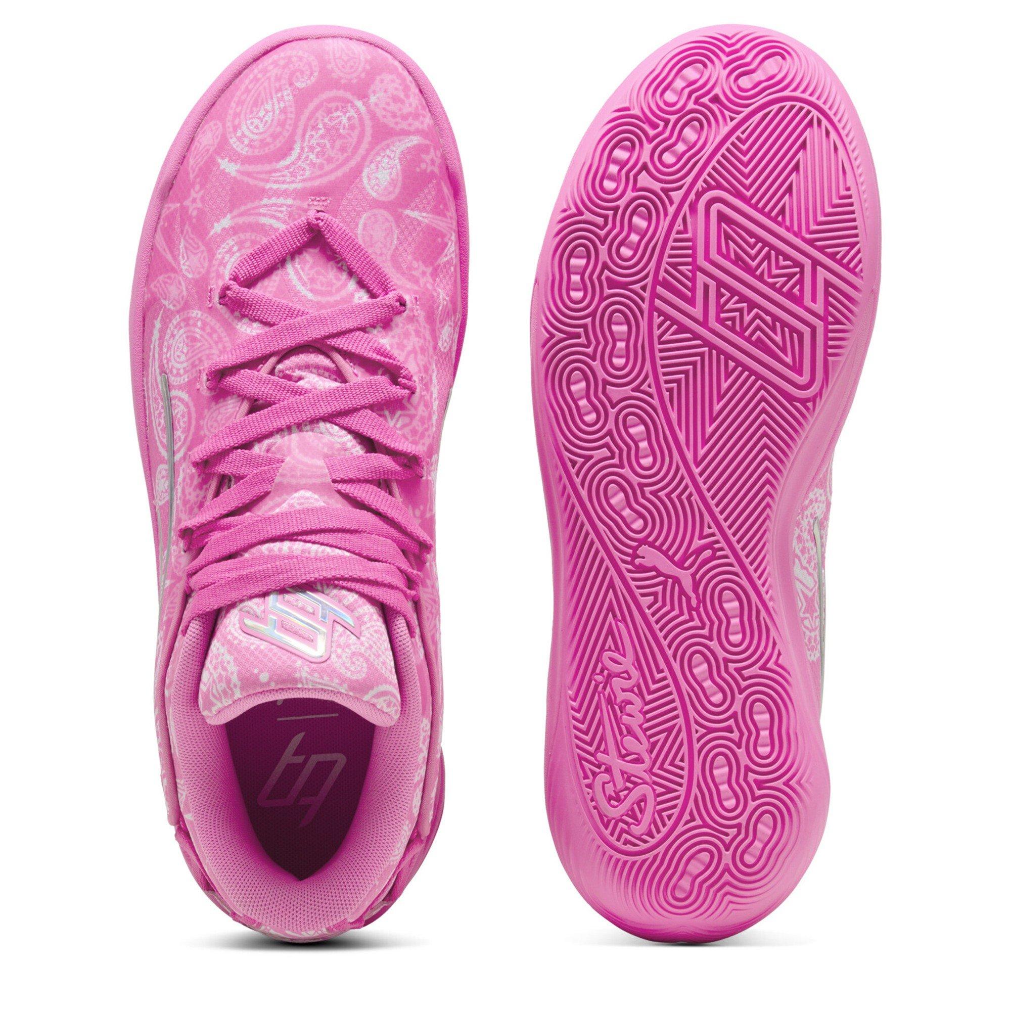 Pinkpixel-White - Puma - Women's Stewie 4 St4Rz Basketball Trainers - 4