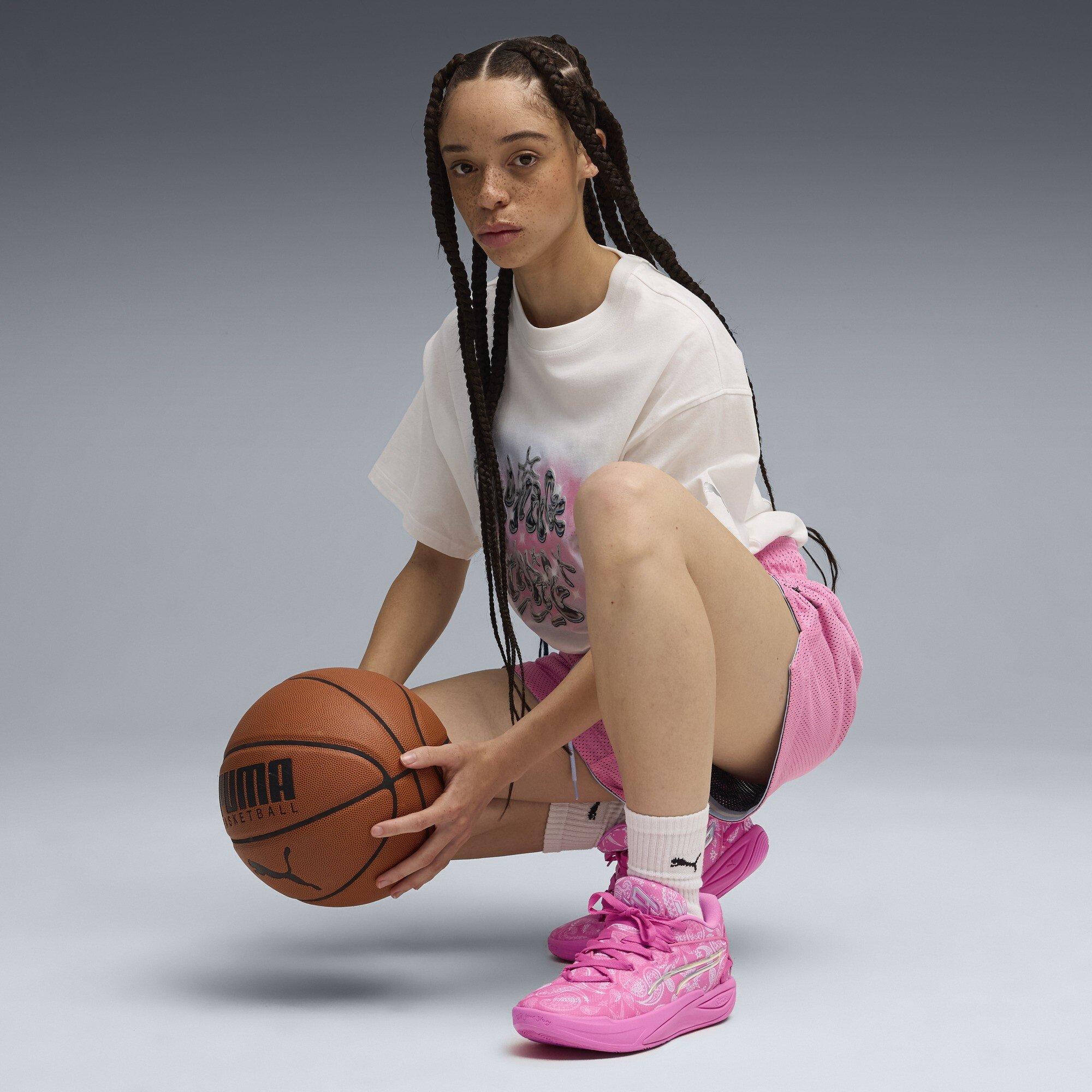 Pinkpixel-White - Puma - Women's Stewie 4 St4Rz Basketball Trainers - 7