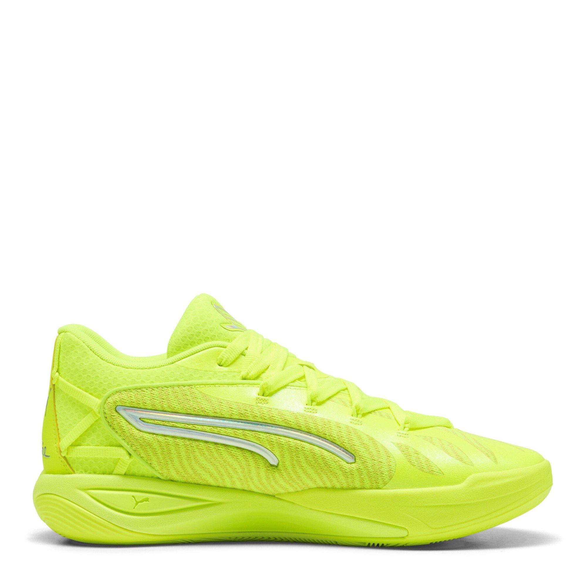 Lime Squeeze - Puma - Women's Stewie 4 Flawless Basketball Trainers - 5