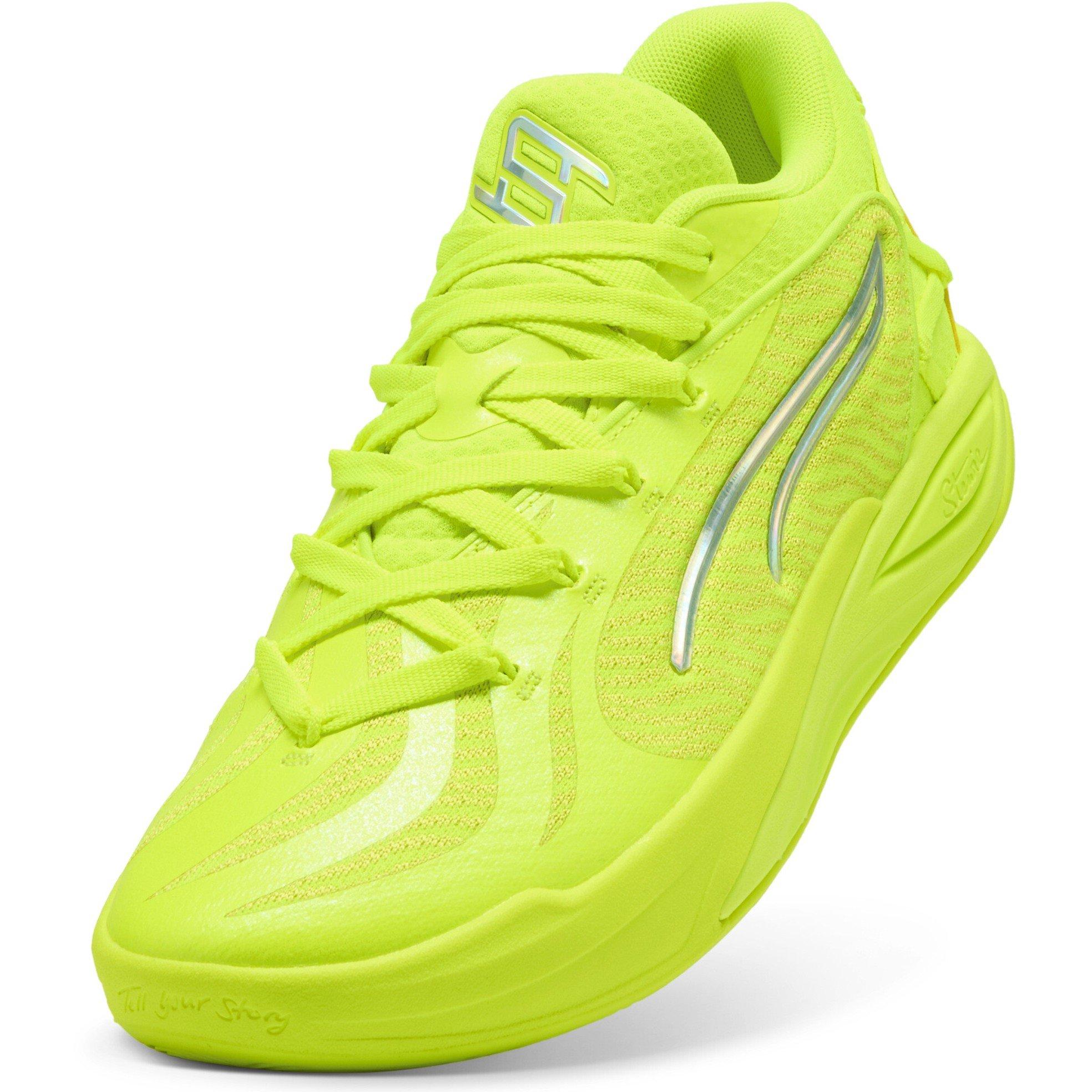 Lime Squeeze - Puma - Women's Stewie 4 Flawless Basketball Trainers - 8