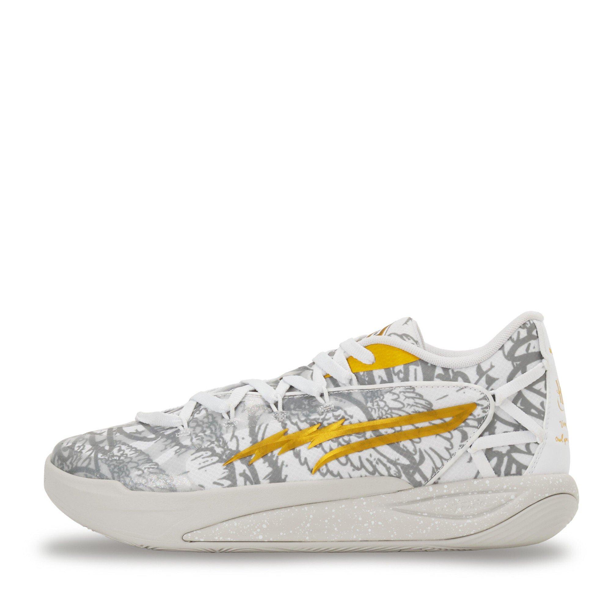 White-Greent - Puma - Women's Stewie 4 Harry Potter Basketball Trainers - 2
