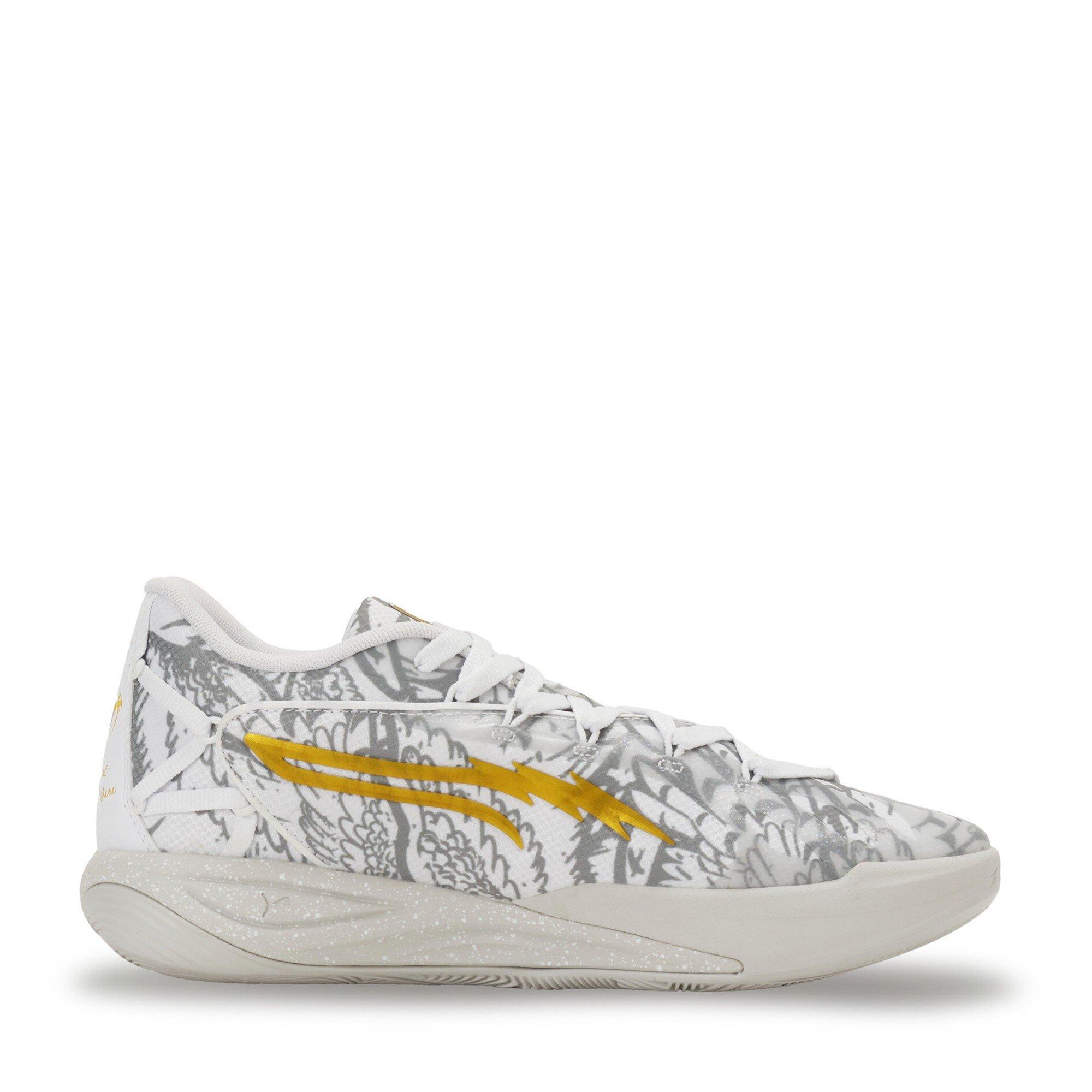 White-Greent - Puma - Women's Stewie 4 Harry Potter Basketball Trainers - 4