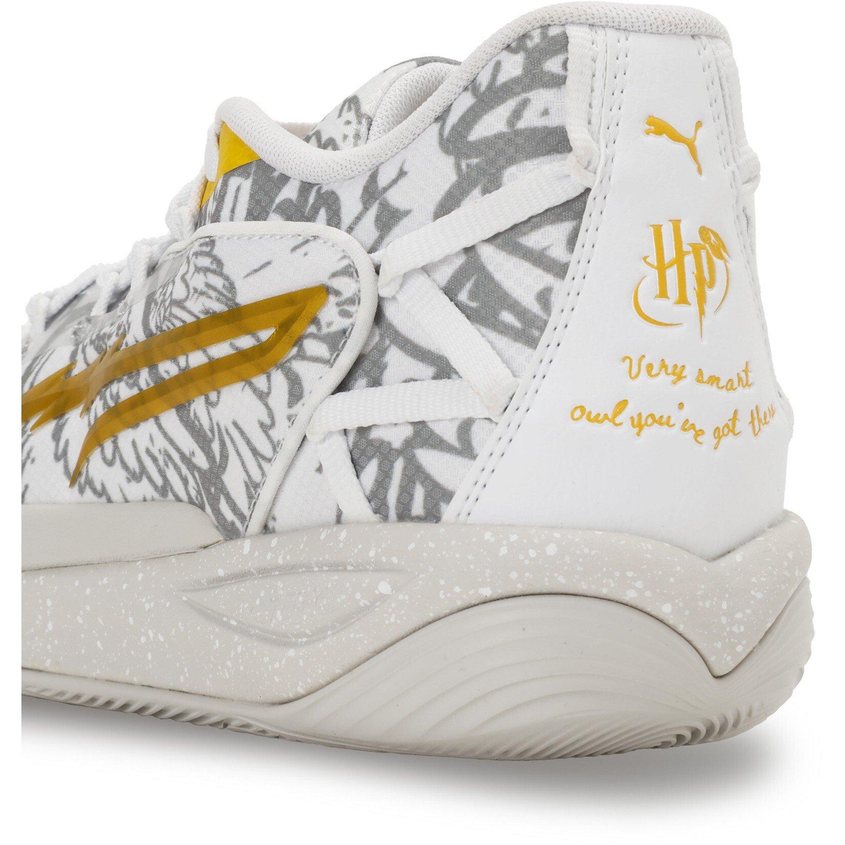 White-Greent - Puma - Women's Stewie 4 Harry Potter Basketball Trainers - 5