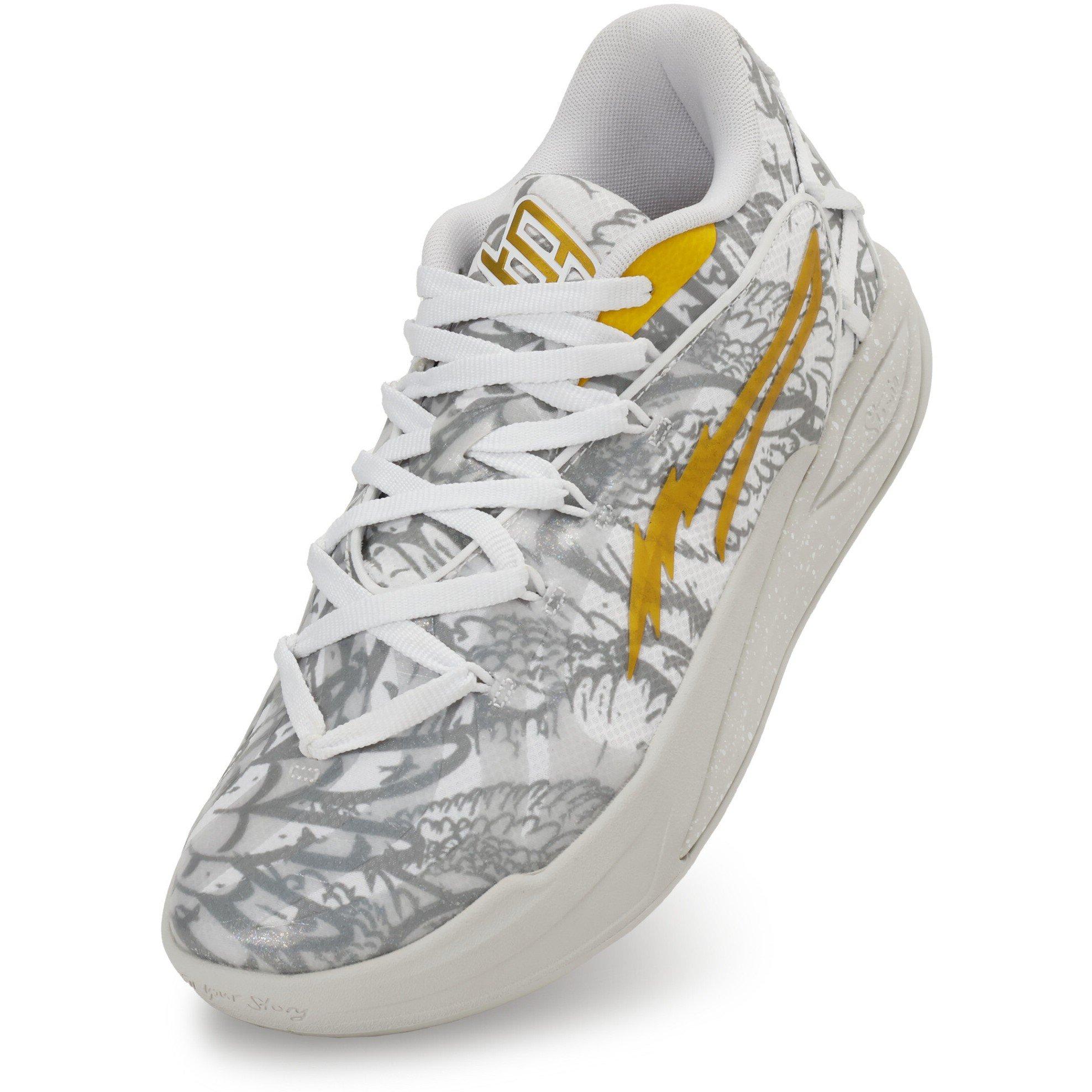 White-Greent - Puma - Women's Stewie 4 Harry Potter Basketball Trainers - 6