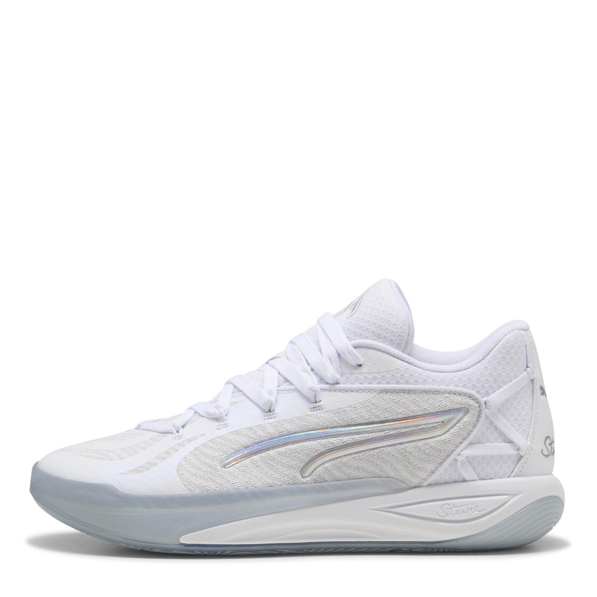 Puma Blanco - Puma - Women's Stewie 4 Basketball Trainers - 2