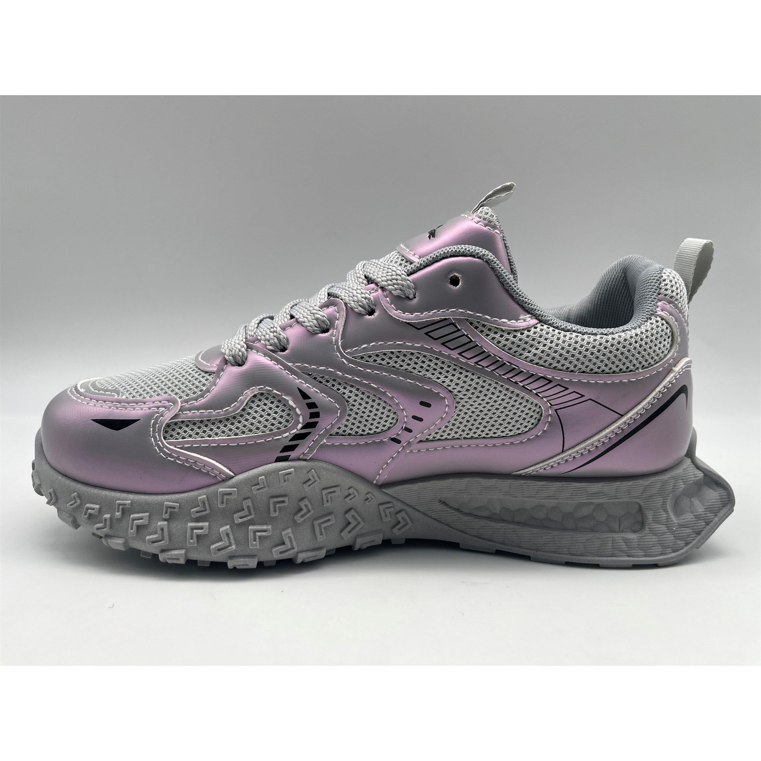 Grey - No Fear - NoFear Stratos-X1 Womens Runners - 2