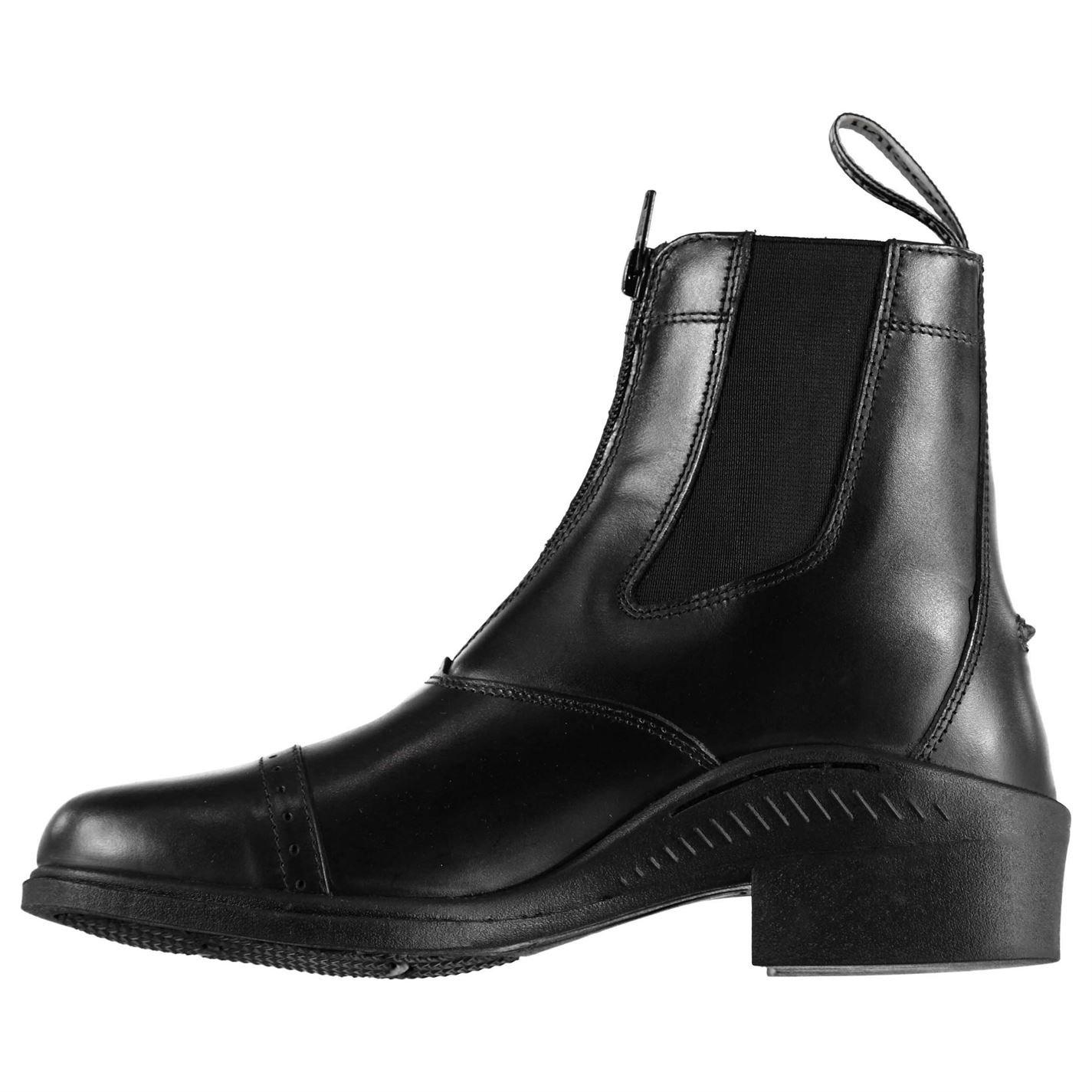 Crna - Brogini - Tivoli Zip Jodhpur Boots - 2