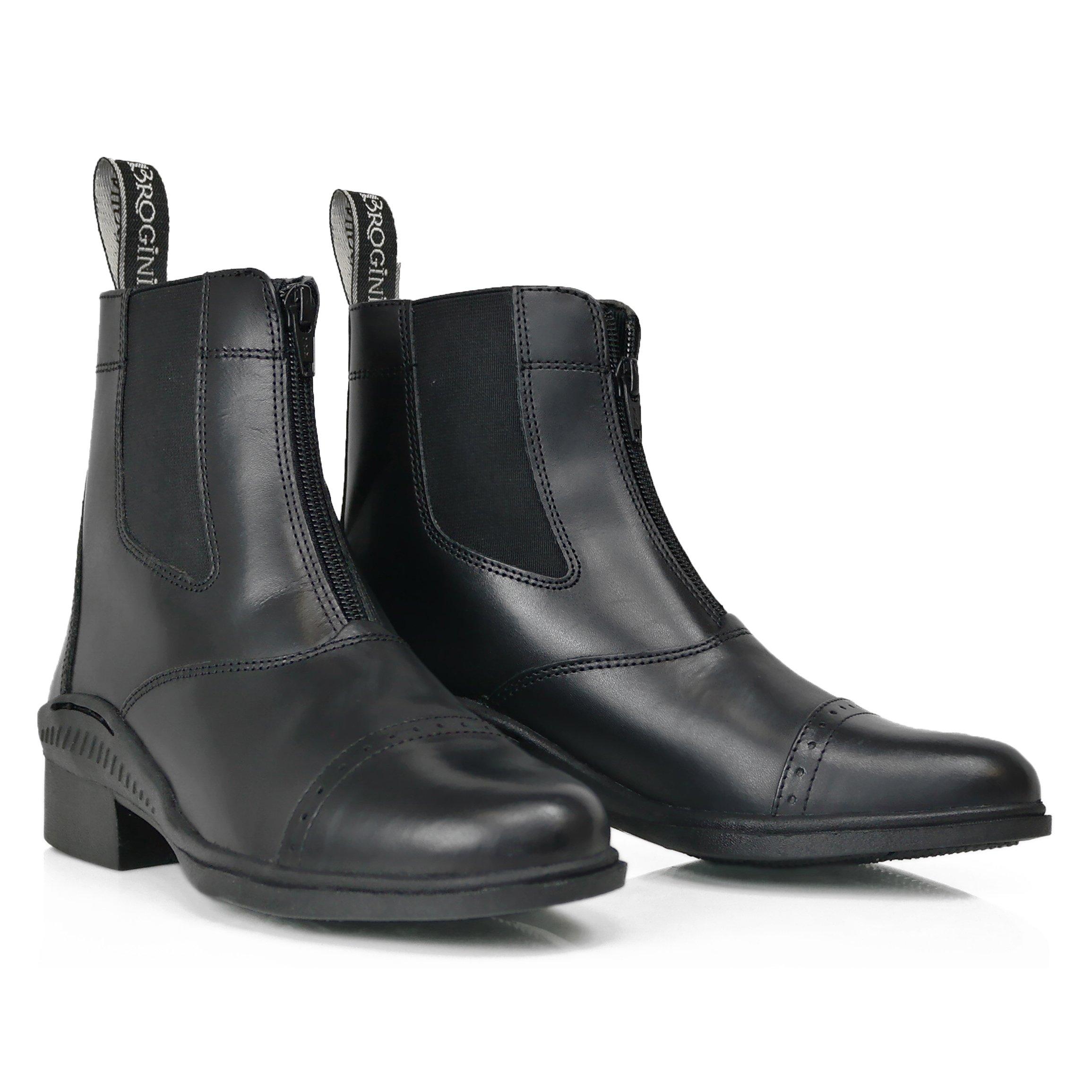 Crna - Brogini - Tivoli Zip Jodhpur Boots - 5