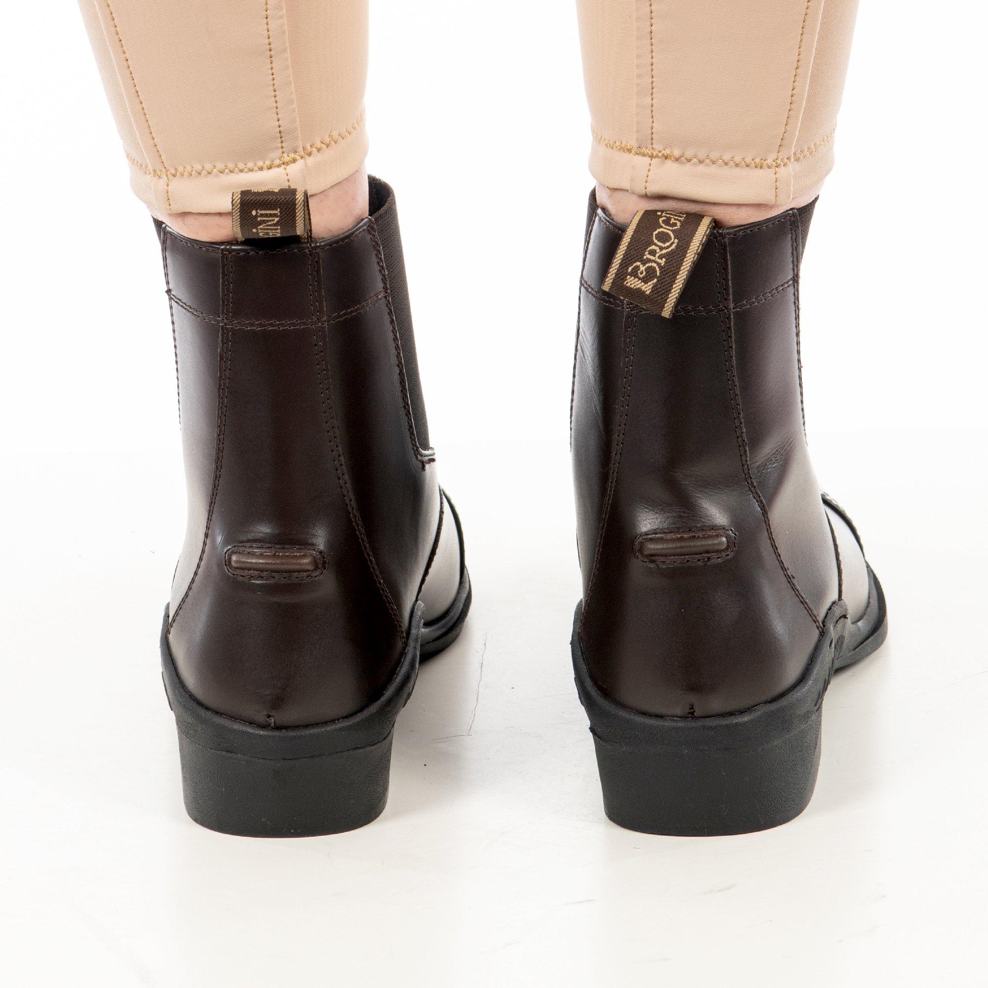 Brown - Brogini - Tivoli Zip Jodhpur Boots - 7