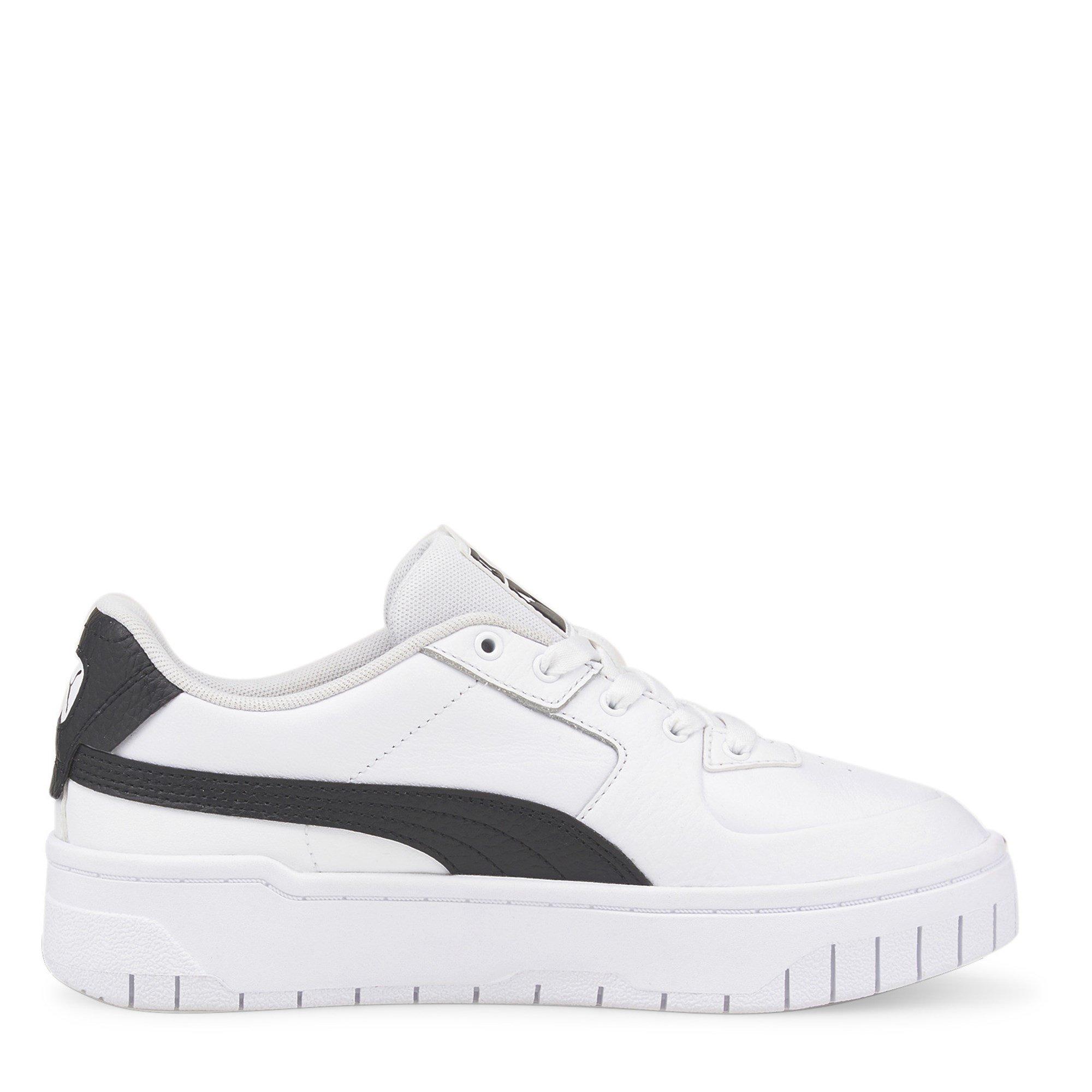 Puma Wht/Black - Puma - Cali Dream Lth Womens Shoes - 4