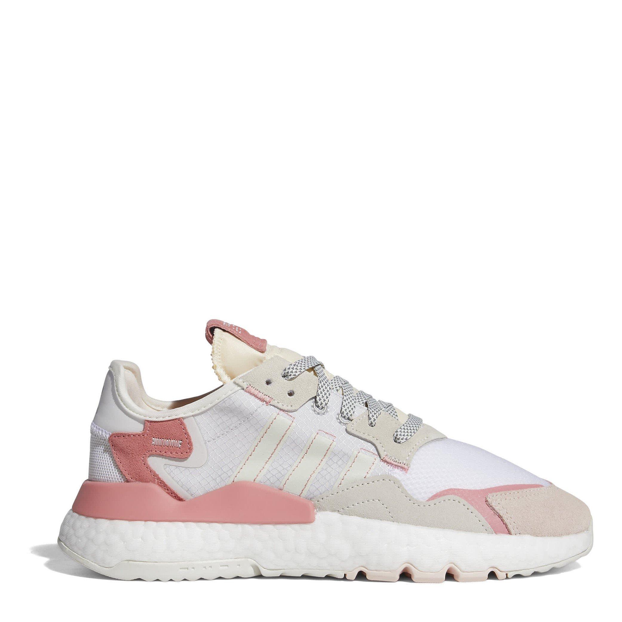 Blanc/Rose - adidas Originals - Nite Jogger Shoes Womens - 1