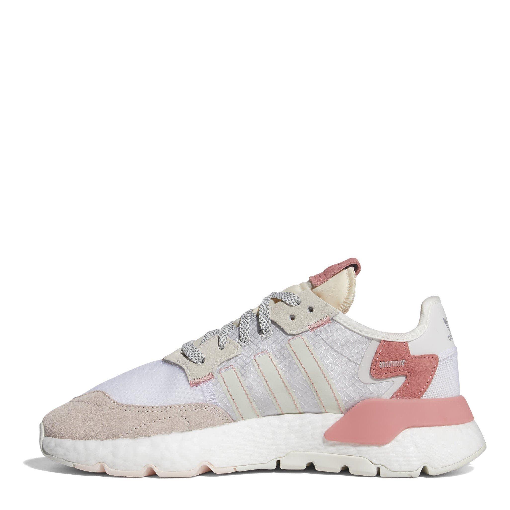 Blanc/Rose - adidas Originals - Nite Jogger Shoes Womens - 2