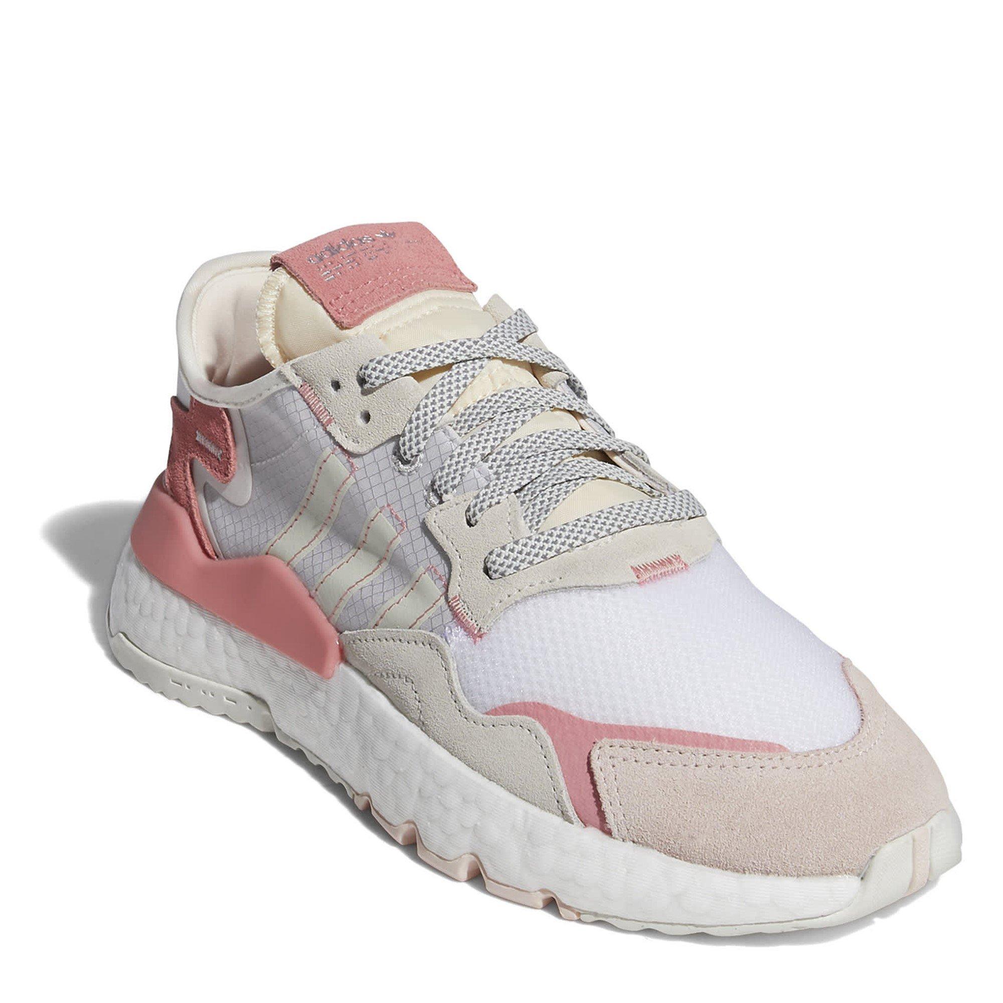 Blanc/Rose - adidas Originals - Nite Jogger Shoes Womens - 3