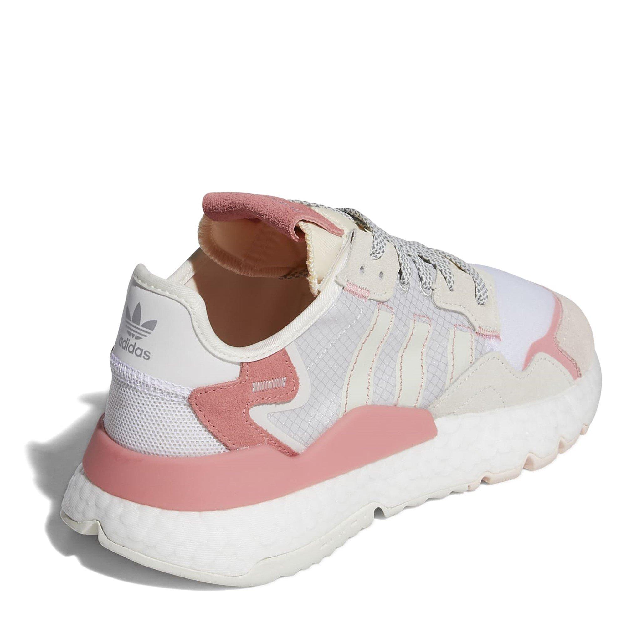 Blanc/Rose - adidas Originals - Nite Jogger Shoes Womens - 4