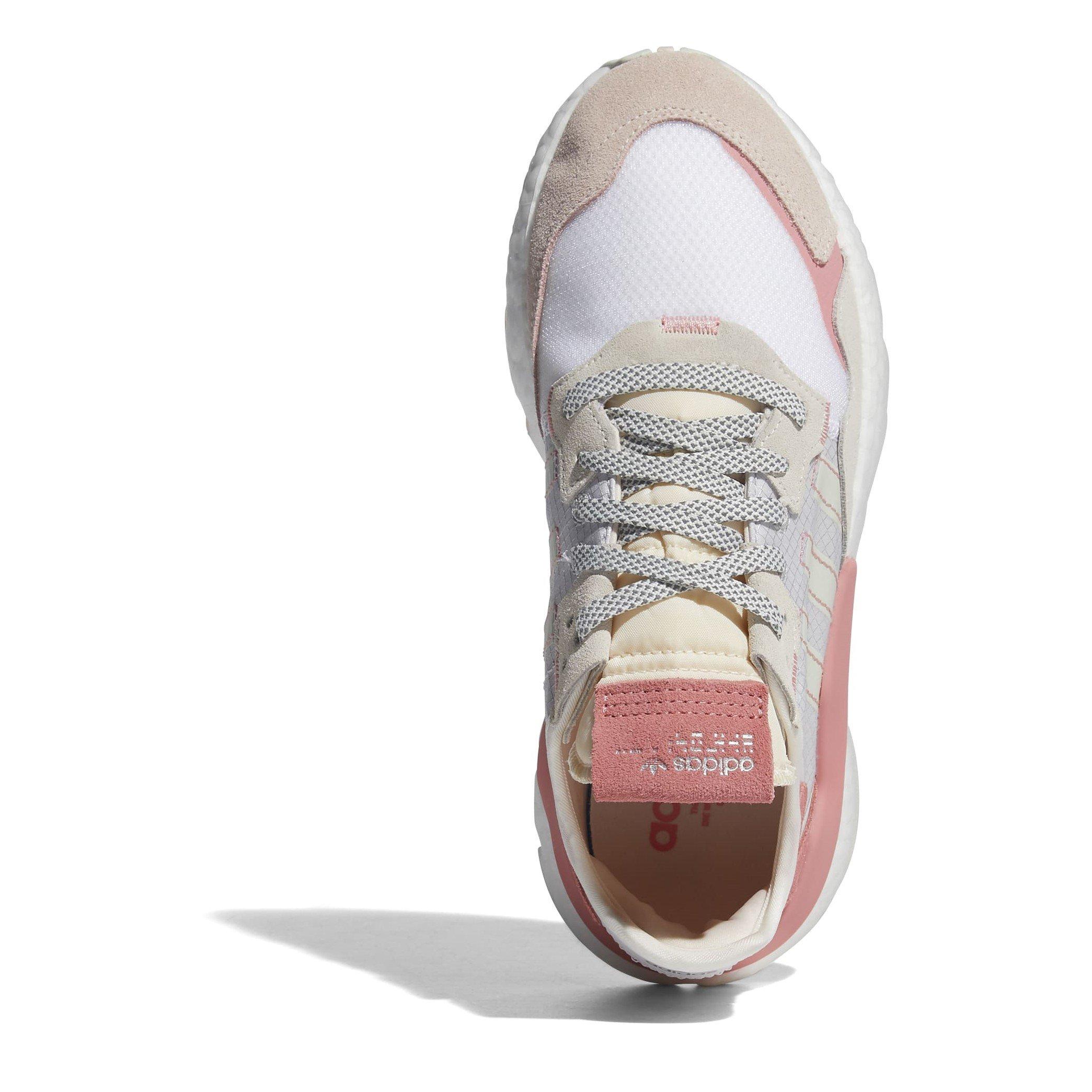 Blanc/Rose - adidas Originals - Nite Jogger Shoes Womens - 5