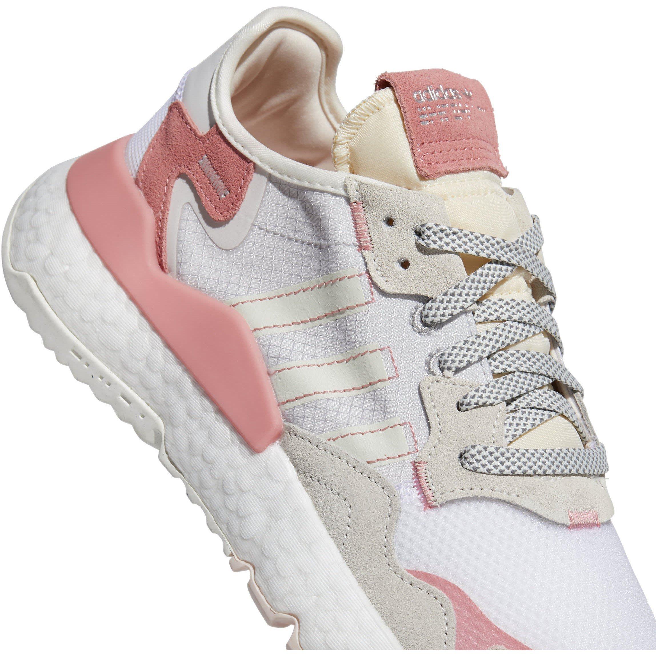 Blanc/Rose - adidas Originals - Nite Jogger Shoes Womens - 7