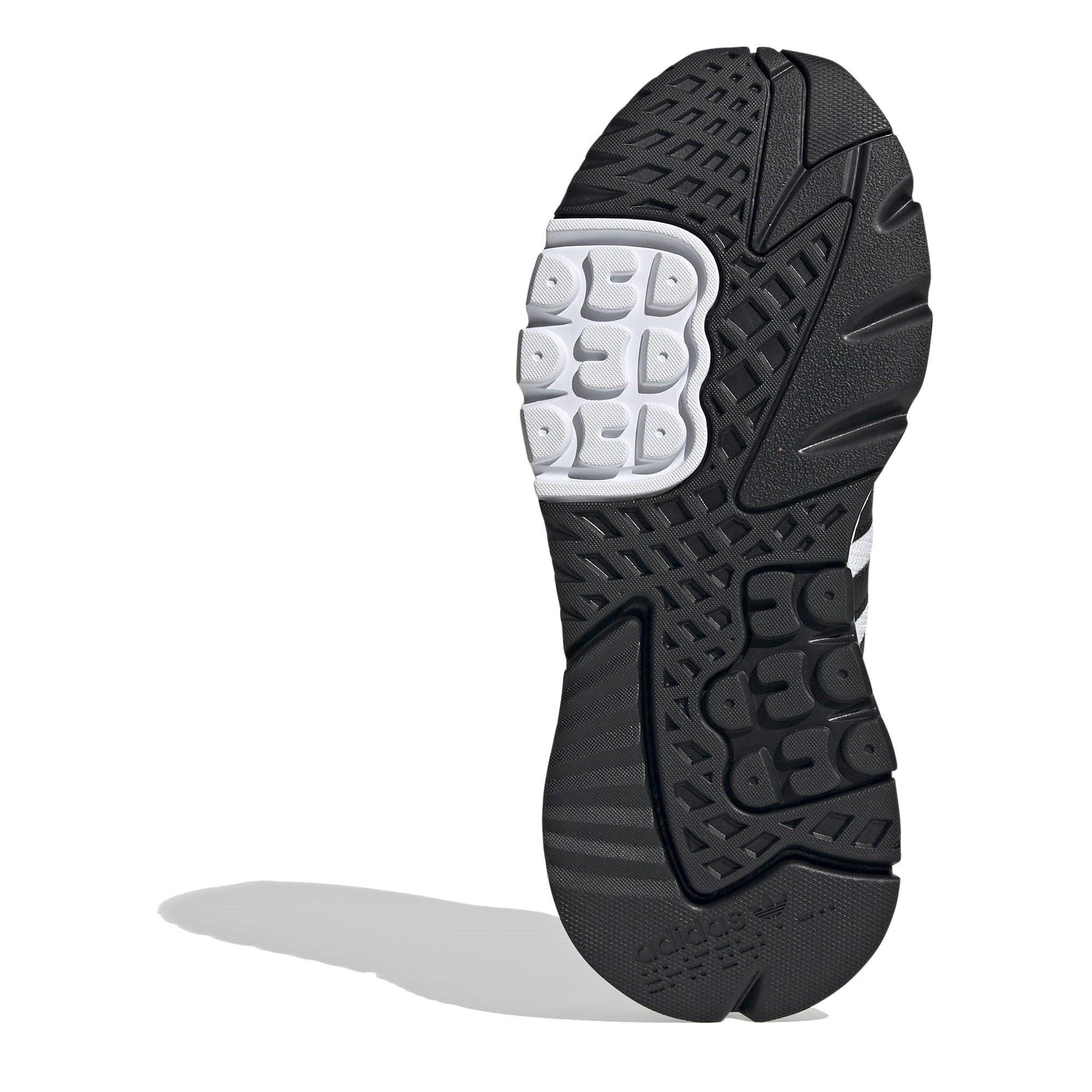 Wht/Blk/Grey - adidas Originals - Nite Jogger Shoes Womens - 6